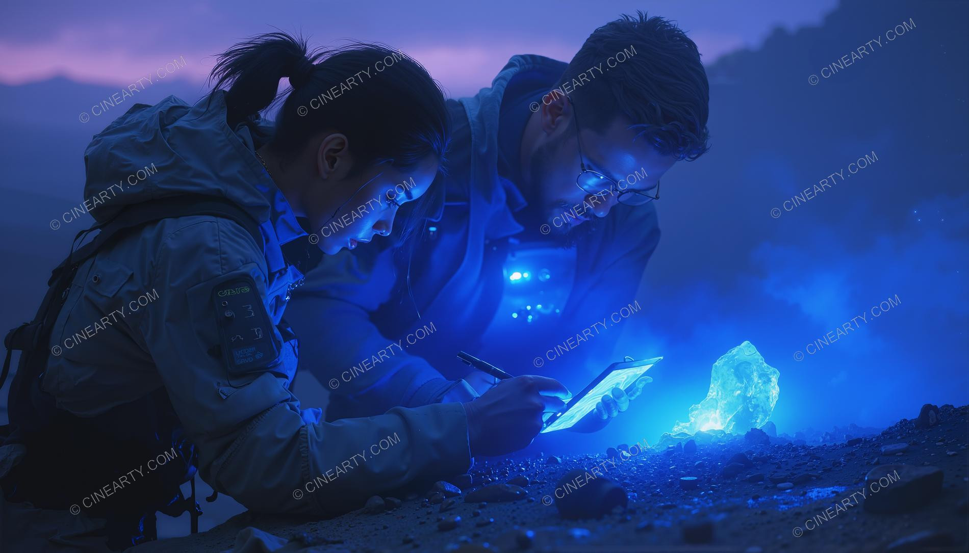 Crystals of Power at the UFO Crash Site 38257