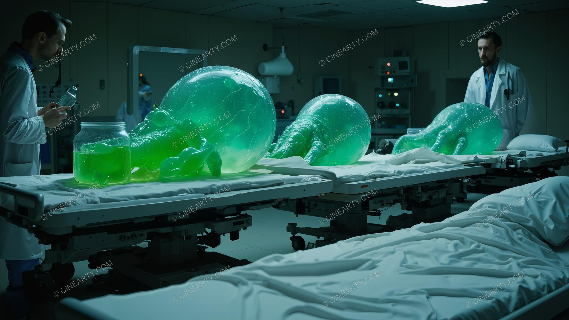 Alien Creature in a Scientific Laboratory 65321