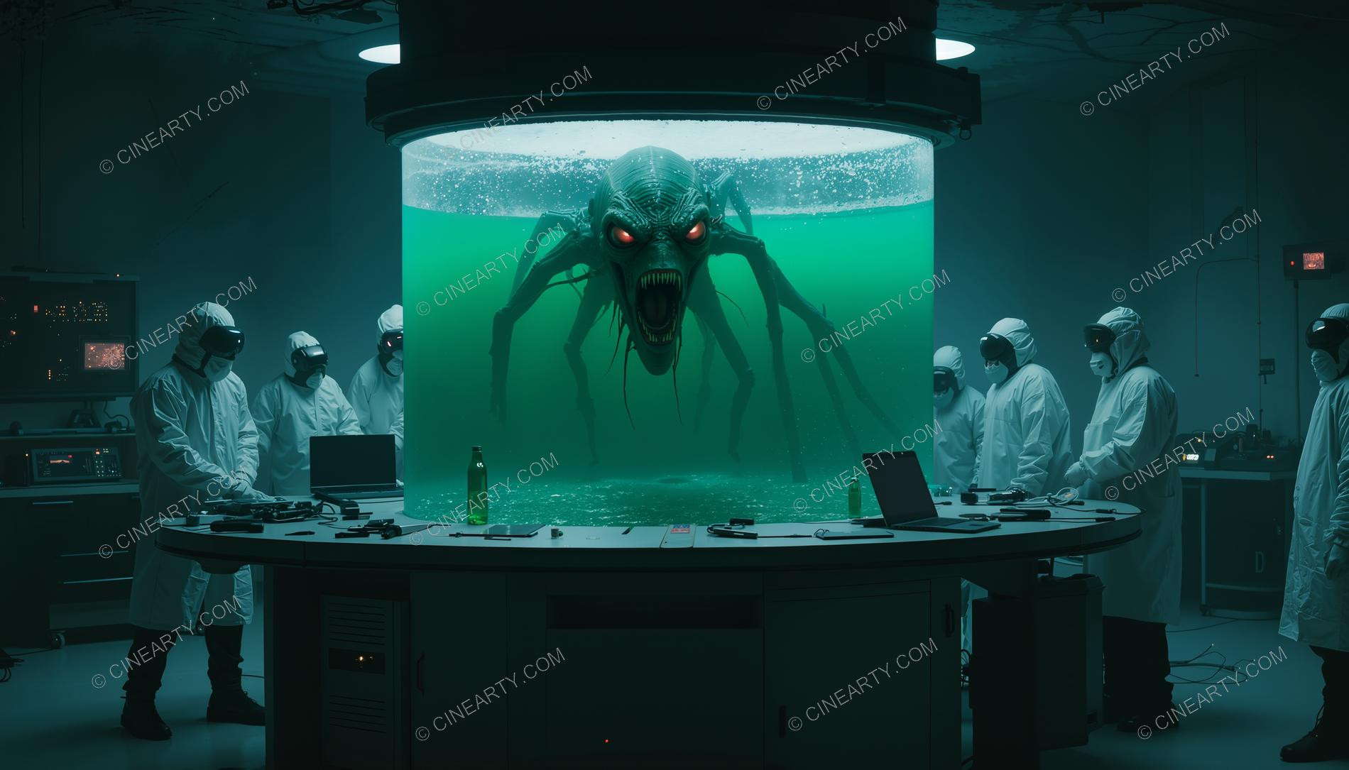 Alien Creature in a Scientific Laboratory 29251