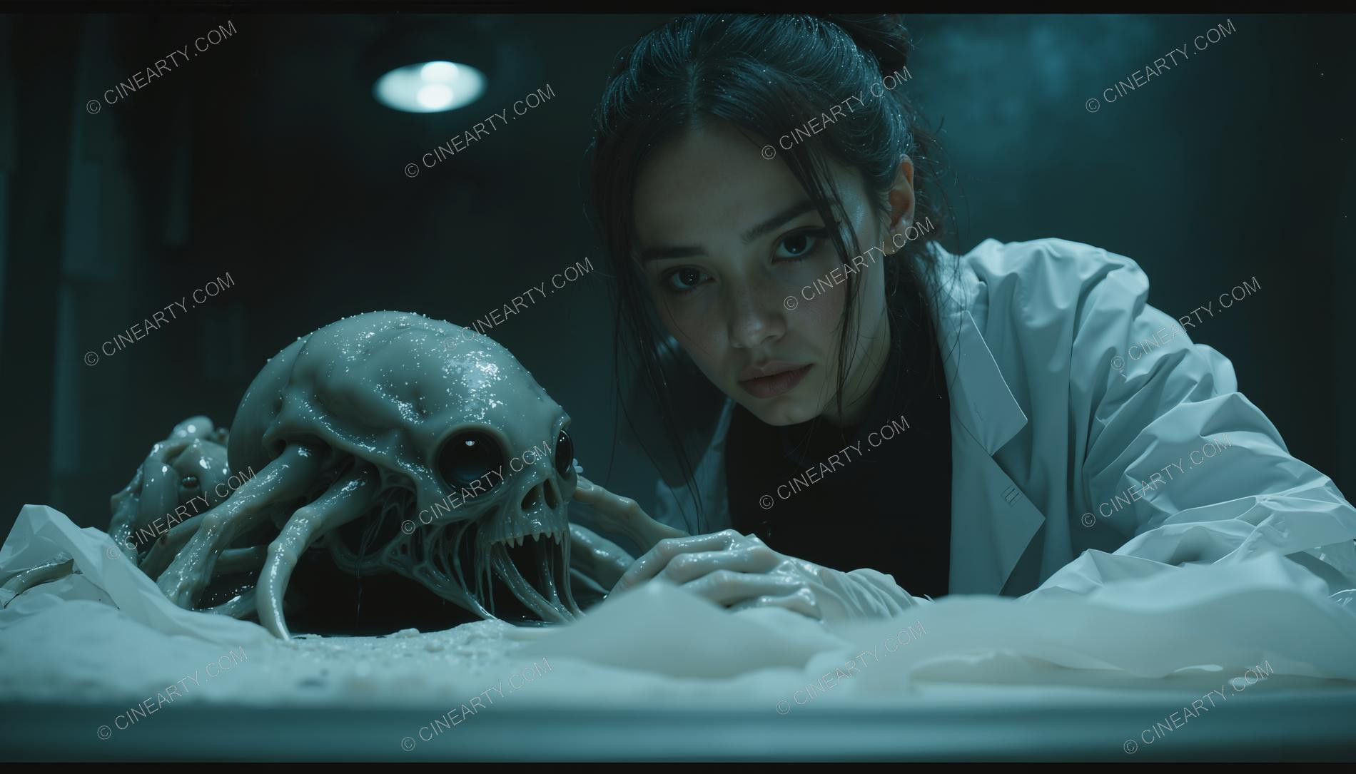 Alien Creature in a Scientific Laboratory 01576