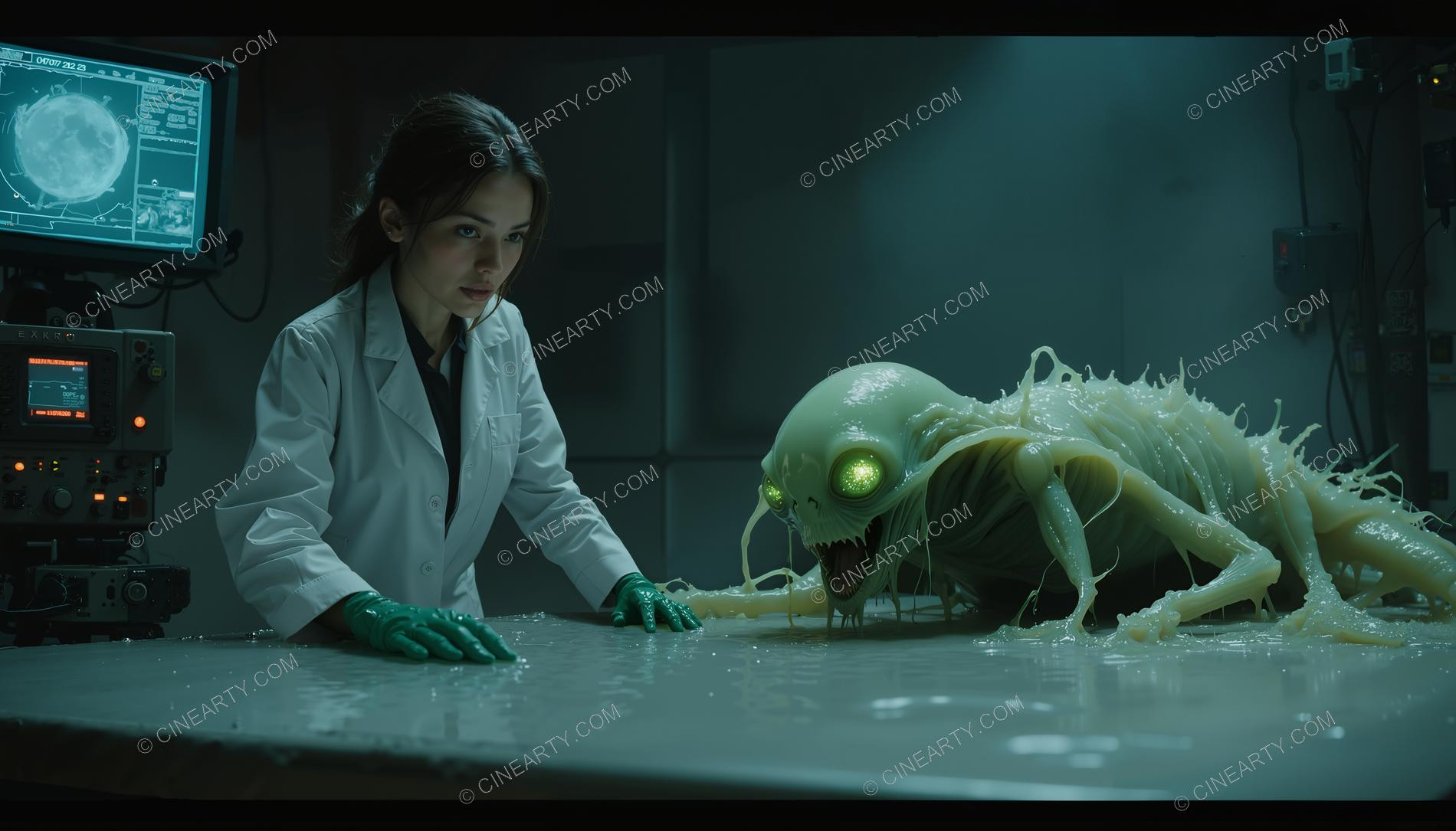 Alien Creature in a Scientific Laboratory 28838