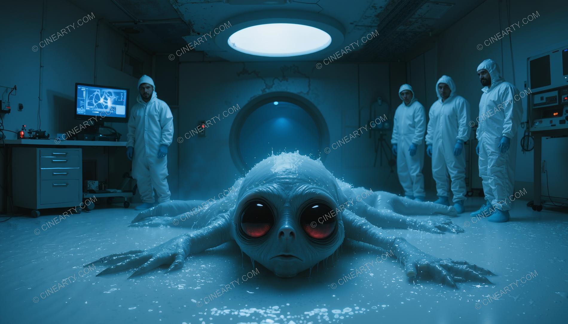 Alien Creature in a Scientific Laboratory 42940