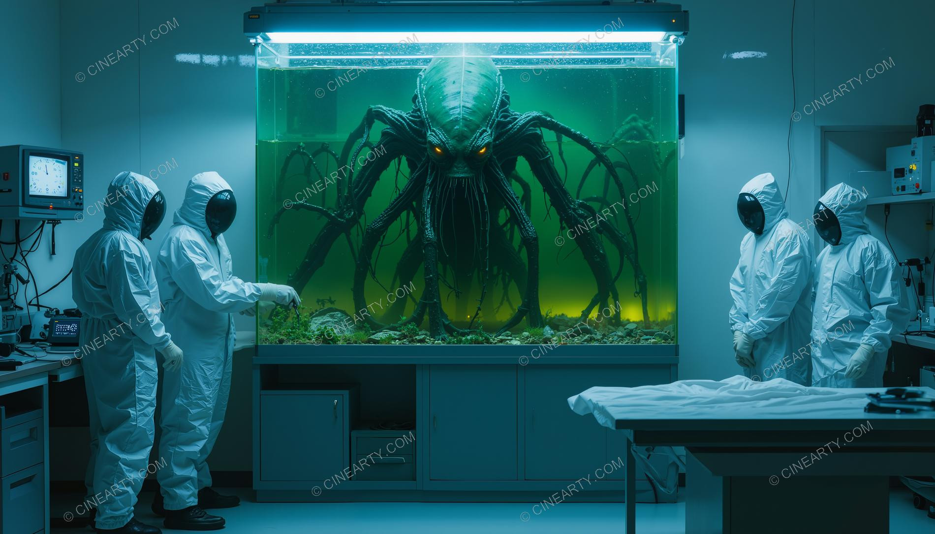 Alien Creature in a Scientific Laboratory 91286