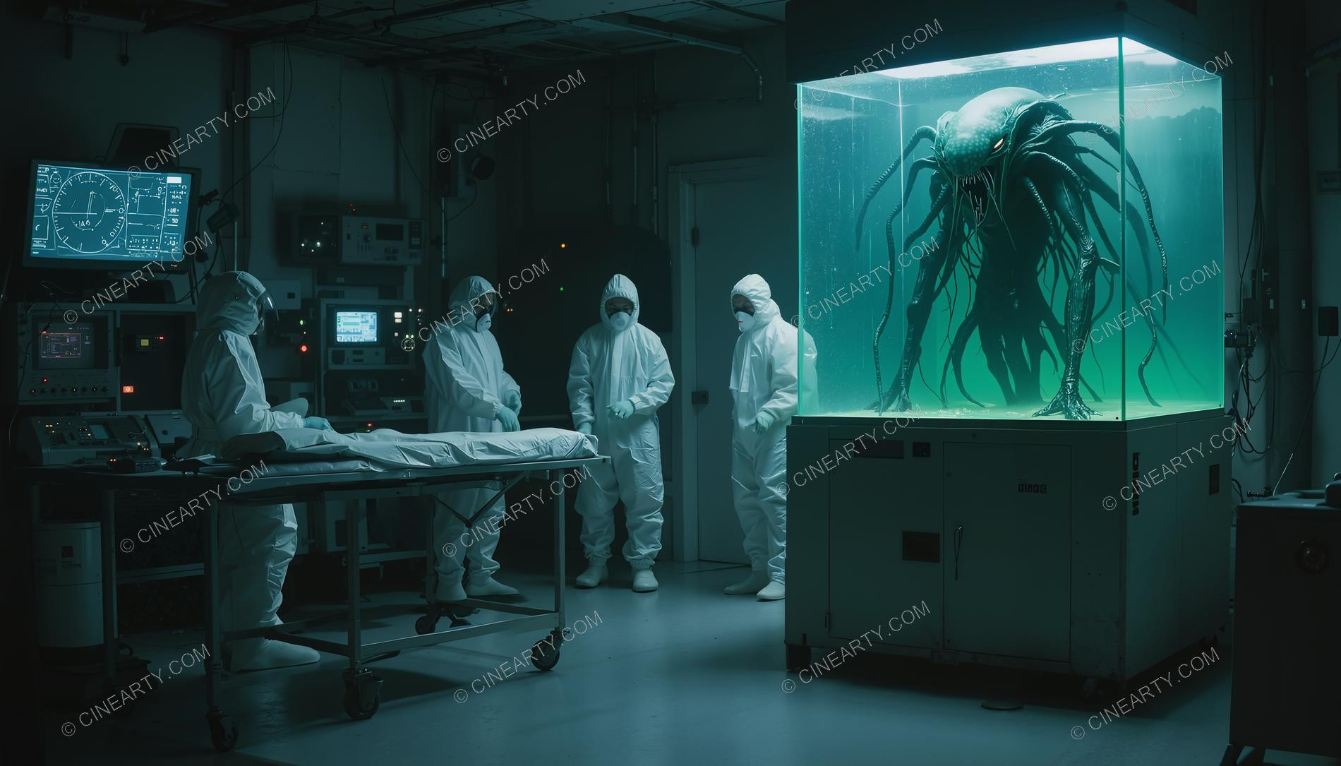 Alien Creature in a Scientific Laboratory 81487
