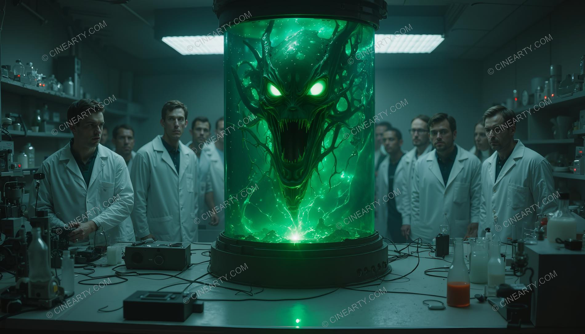 Alien Creature in a Scientific Laboratory 72083