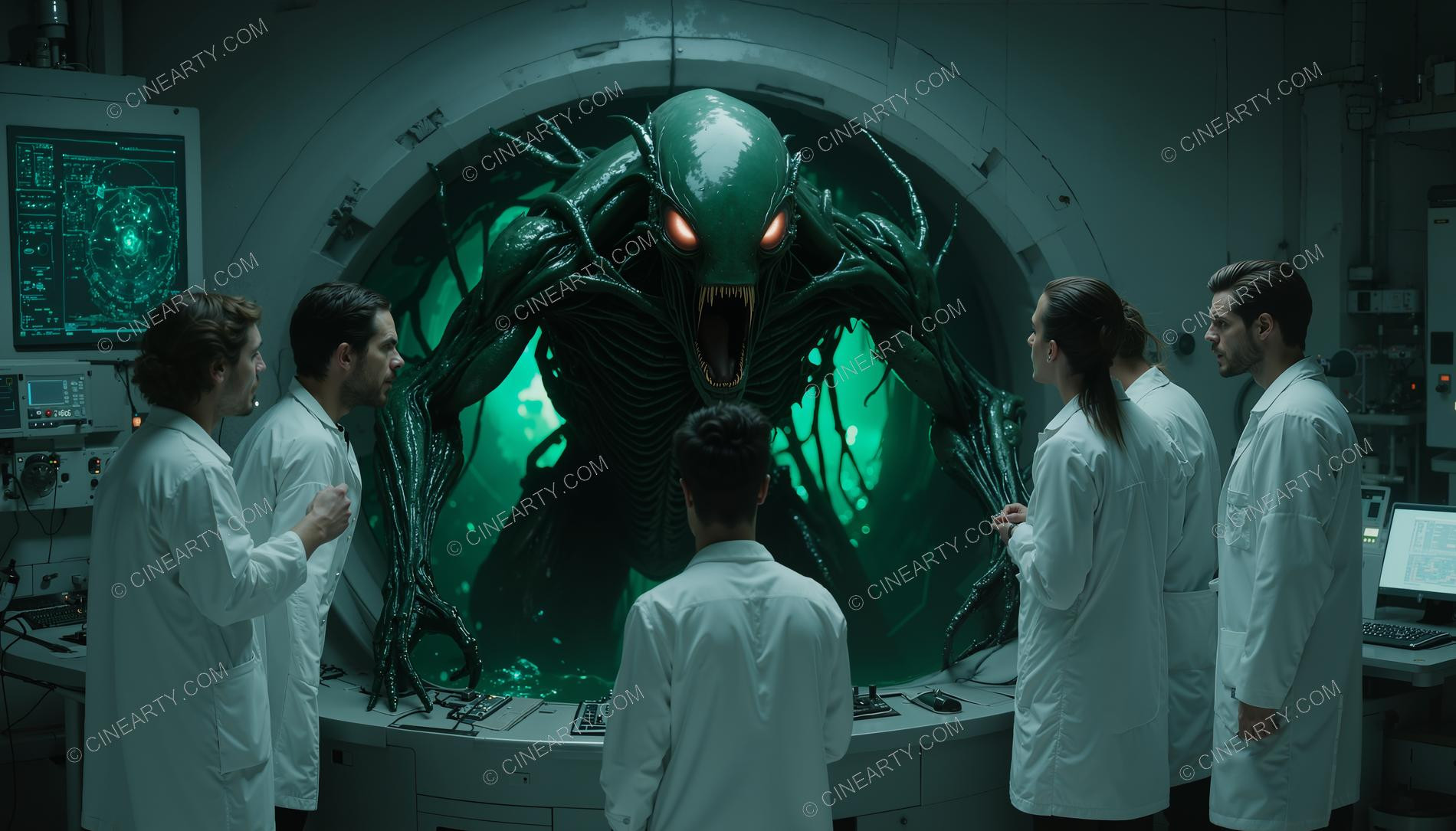 Alien in a Scientific Laboratory 92639