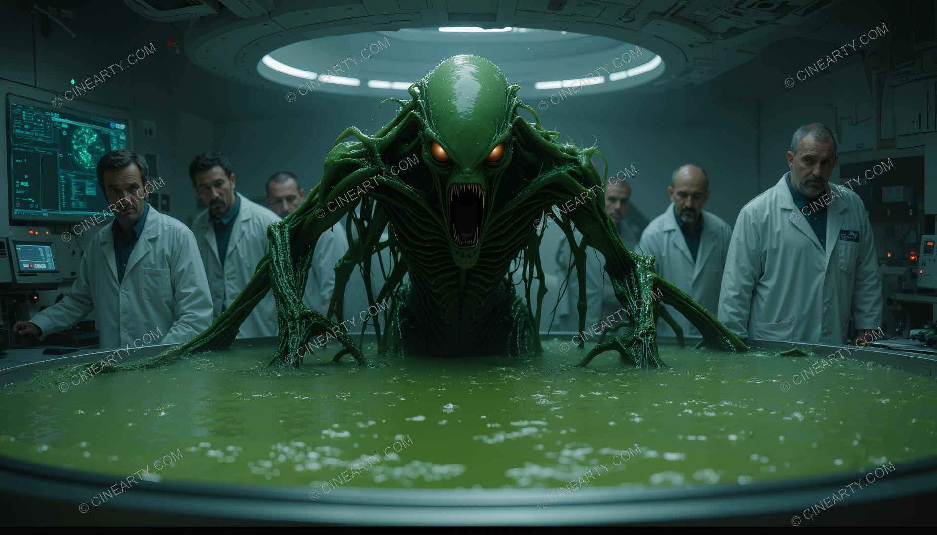 Alien in a Scientific Laboratory 38324