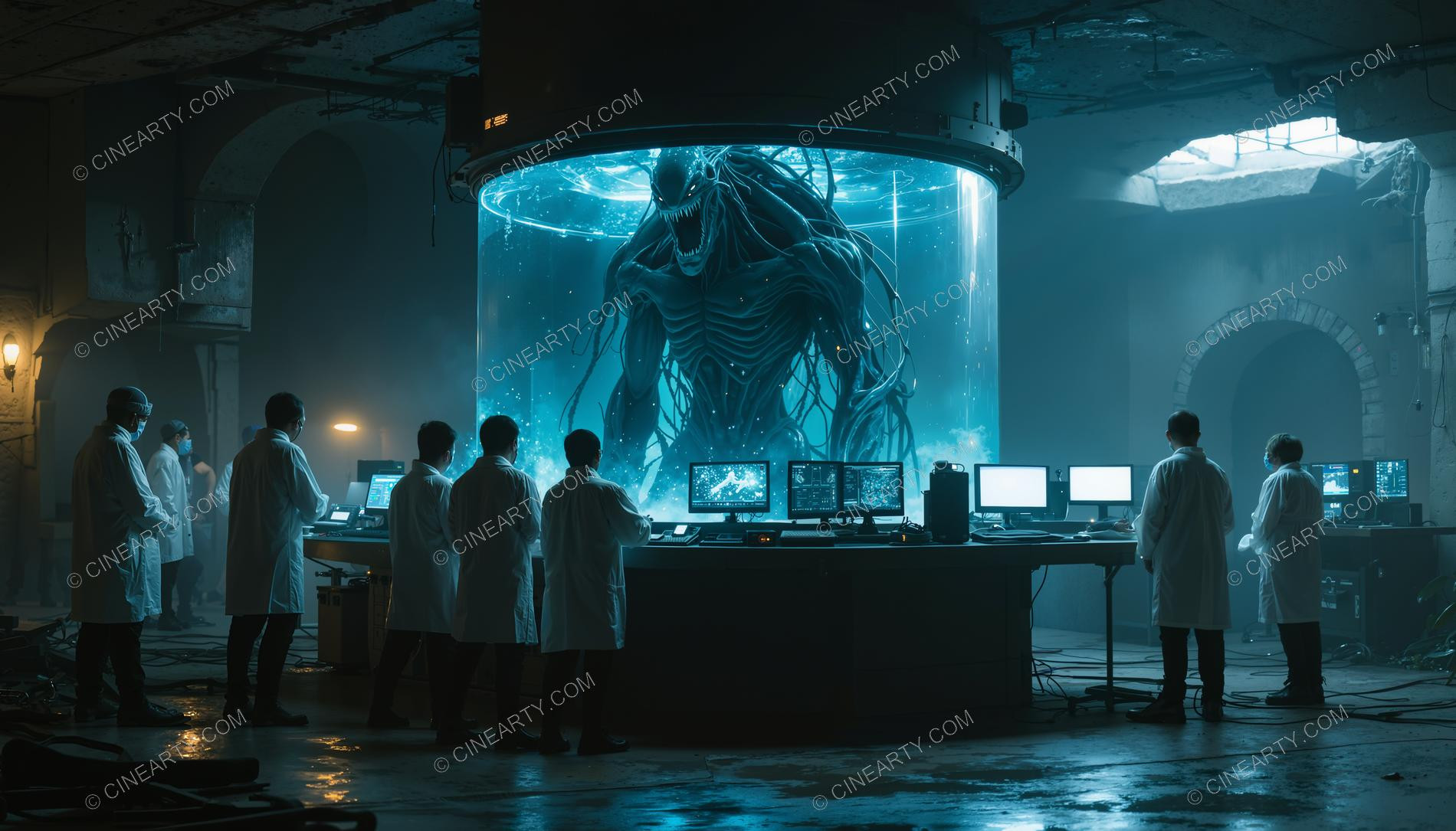 Alien in a Scientific Laboratory 91955