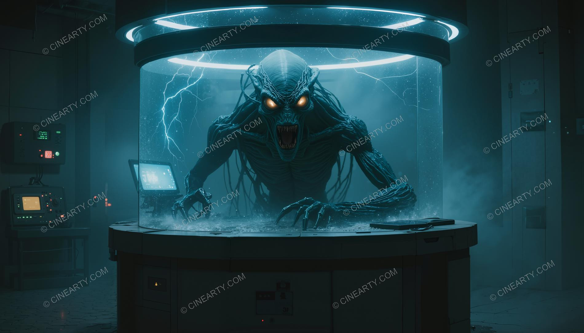 Alien in a Scientific Laboratory 51579