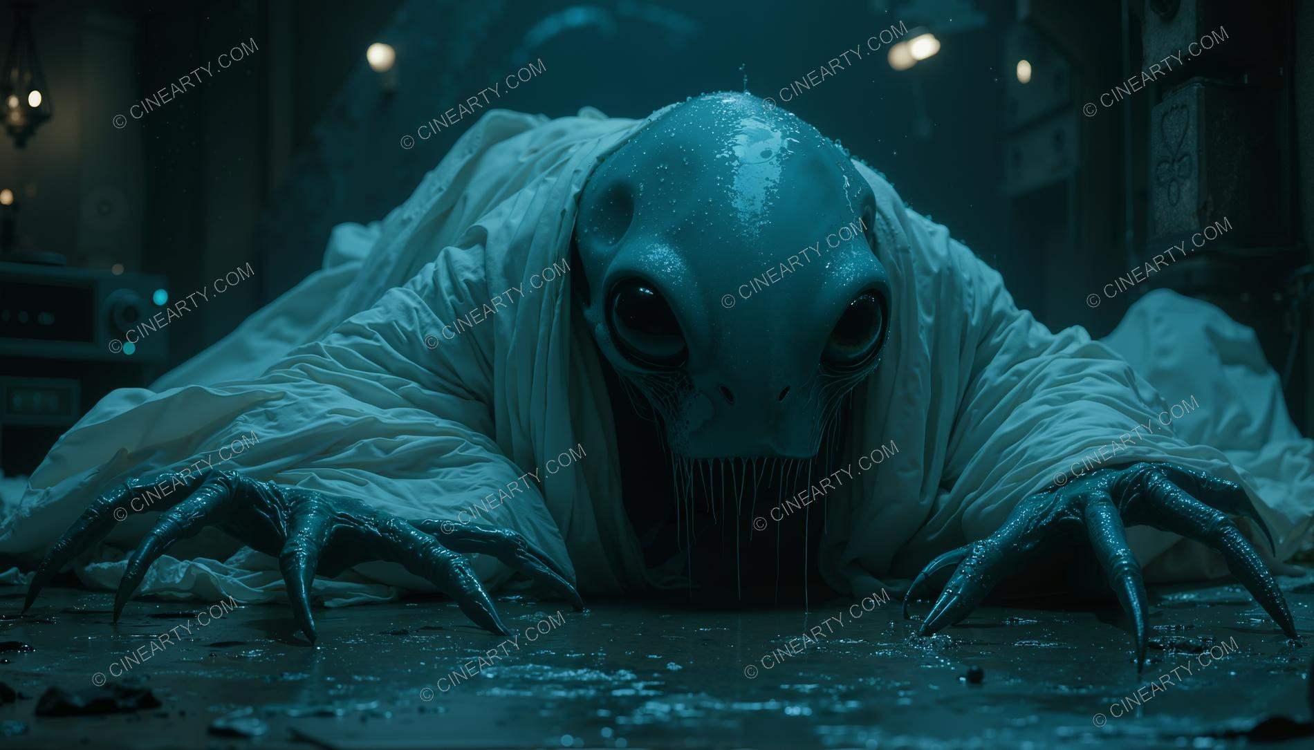 Alien Monster Escaped in a Scientific Laboratory 51072