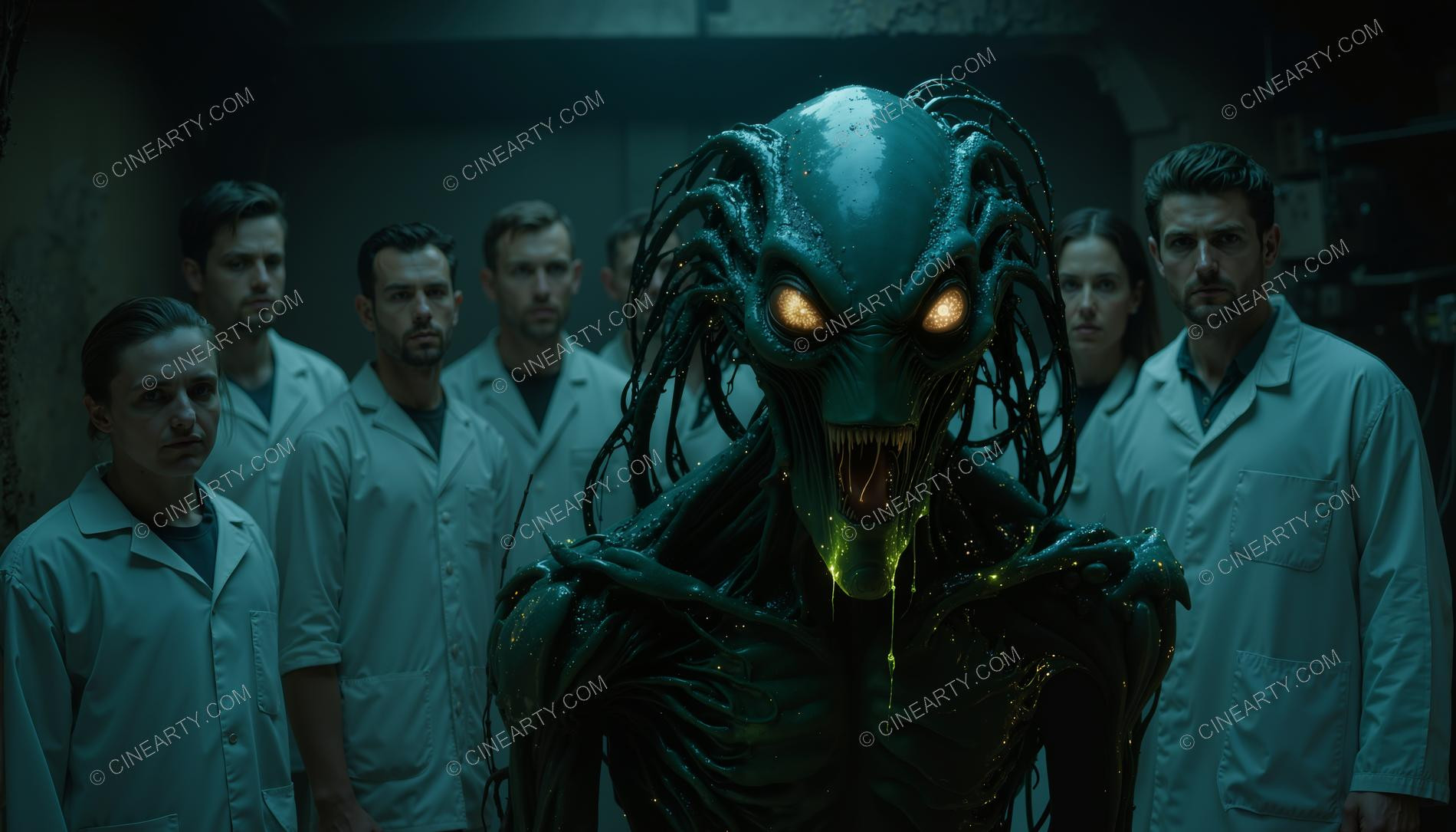 Alien Monster Escaped in a Scientific Laboratory 31611