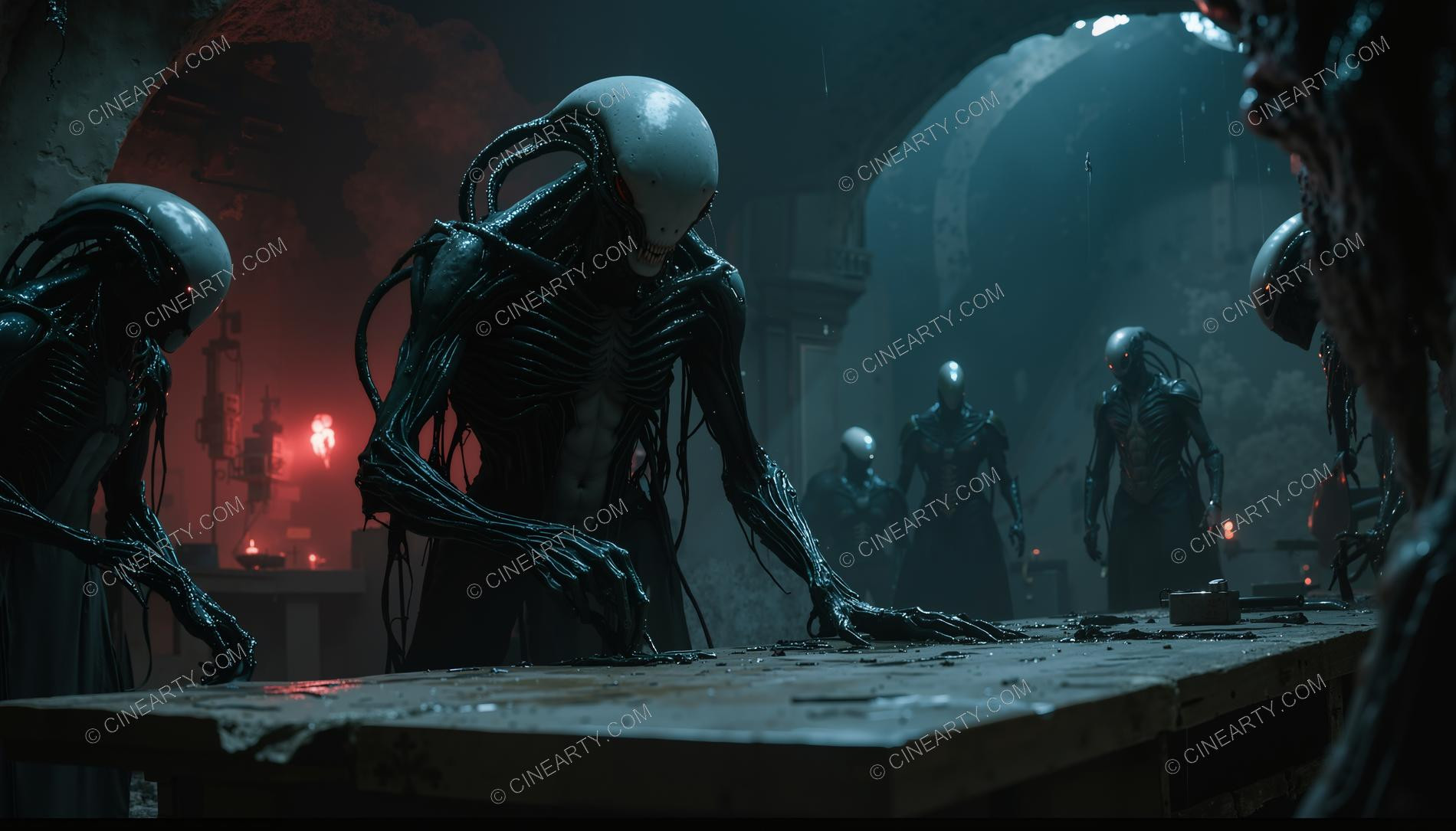 Alien Humanoids in the Middle Ages 15716