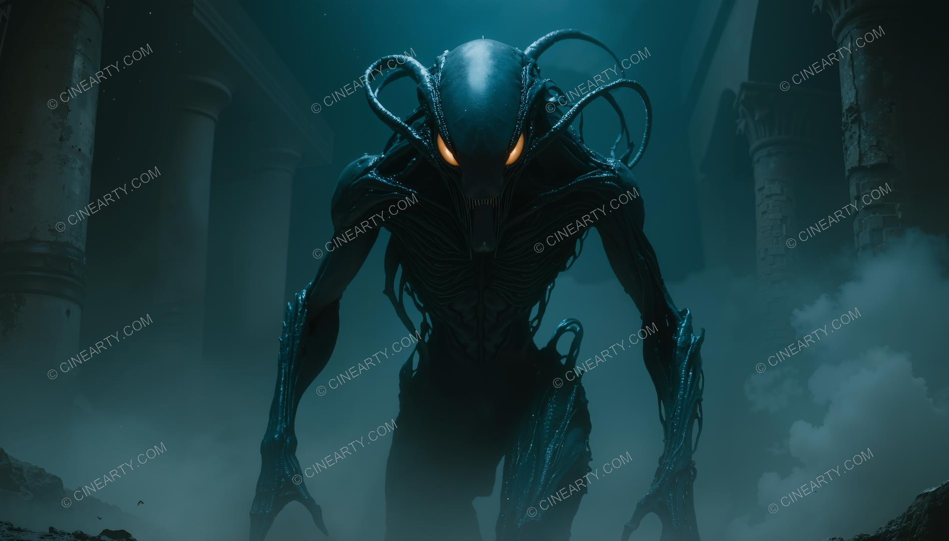 Alien Humanoids in the Middle Ages 82913