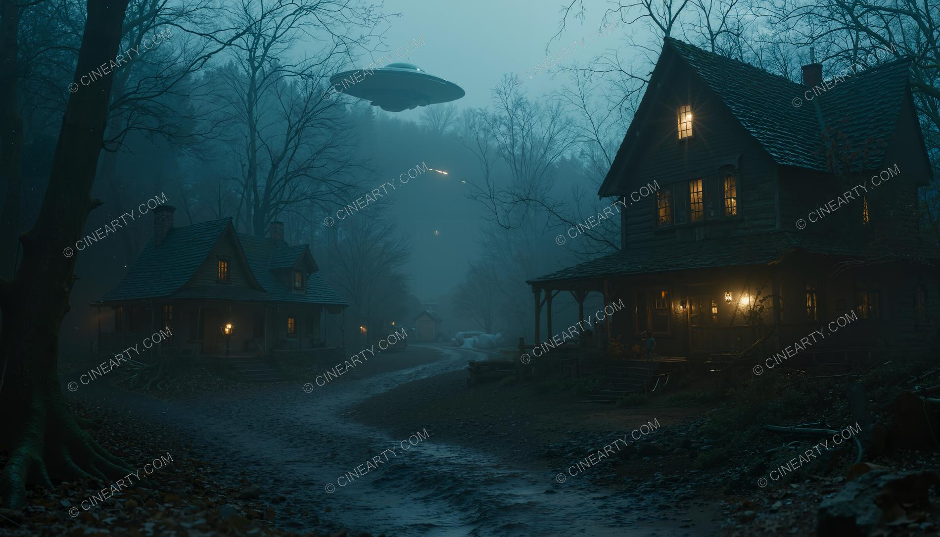 Alien Spaceship in the Middle Ages 24956