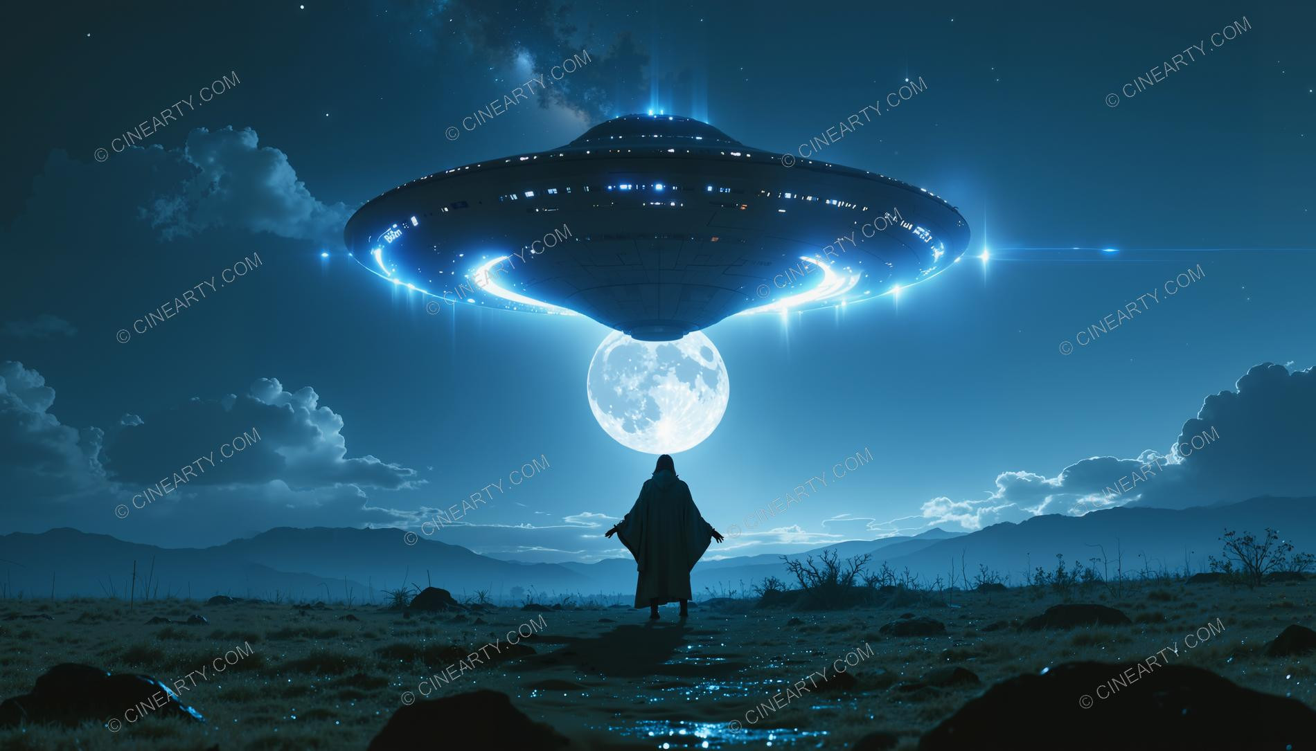 Alien Spaceship in the Middle Ages 72428