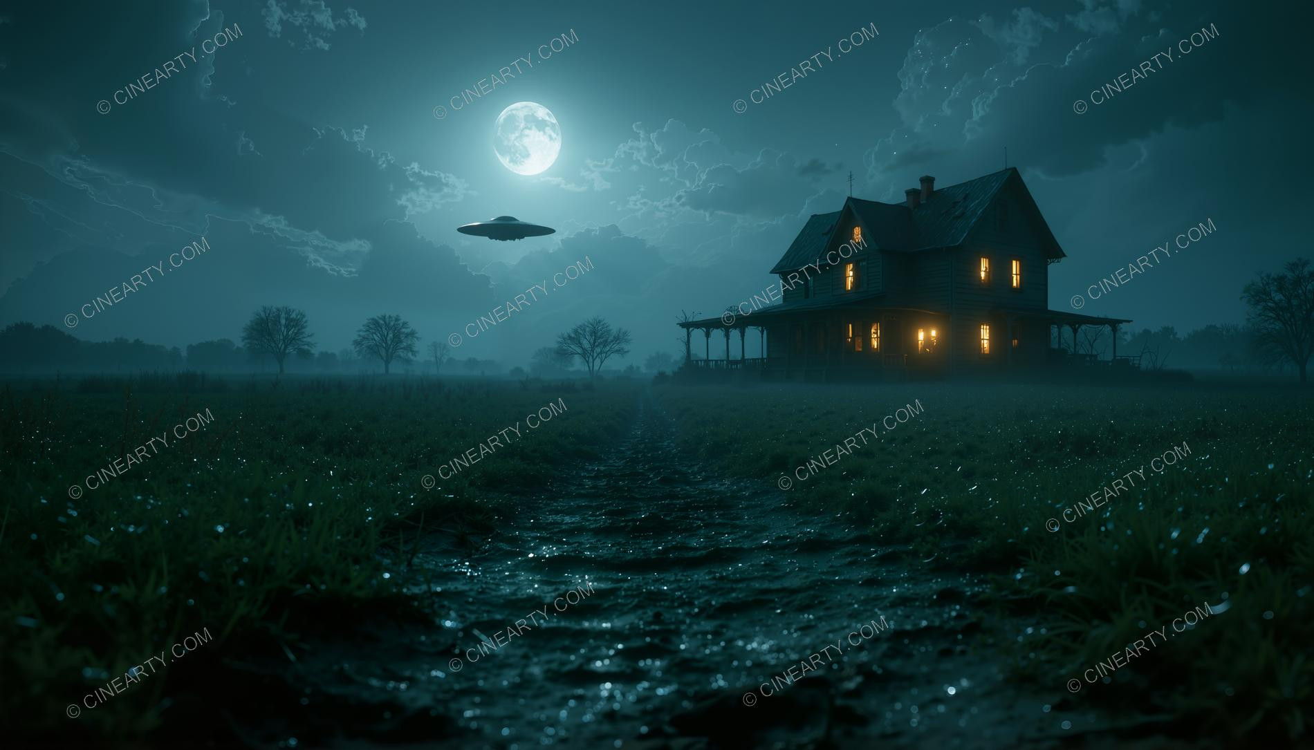 Alien Spaceship in the Middle Ages 06370