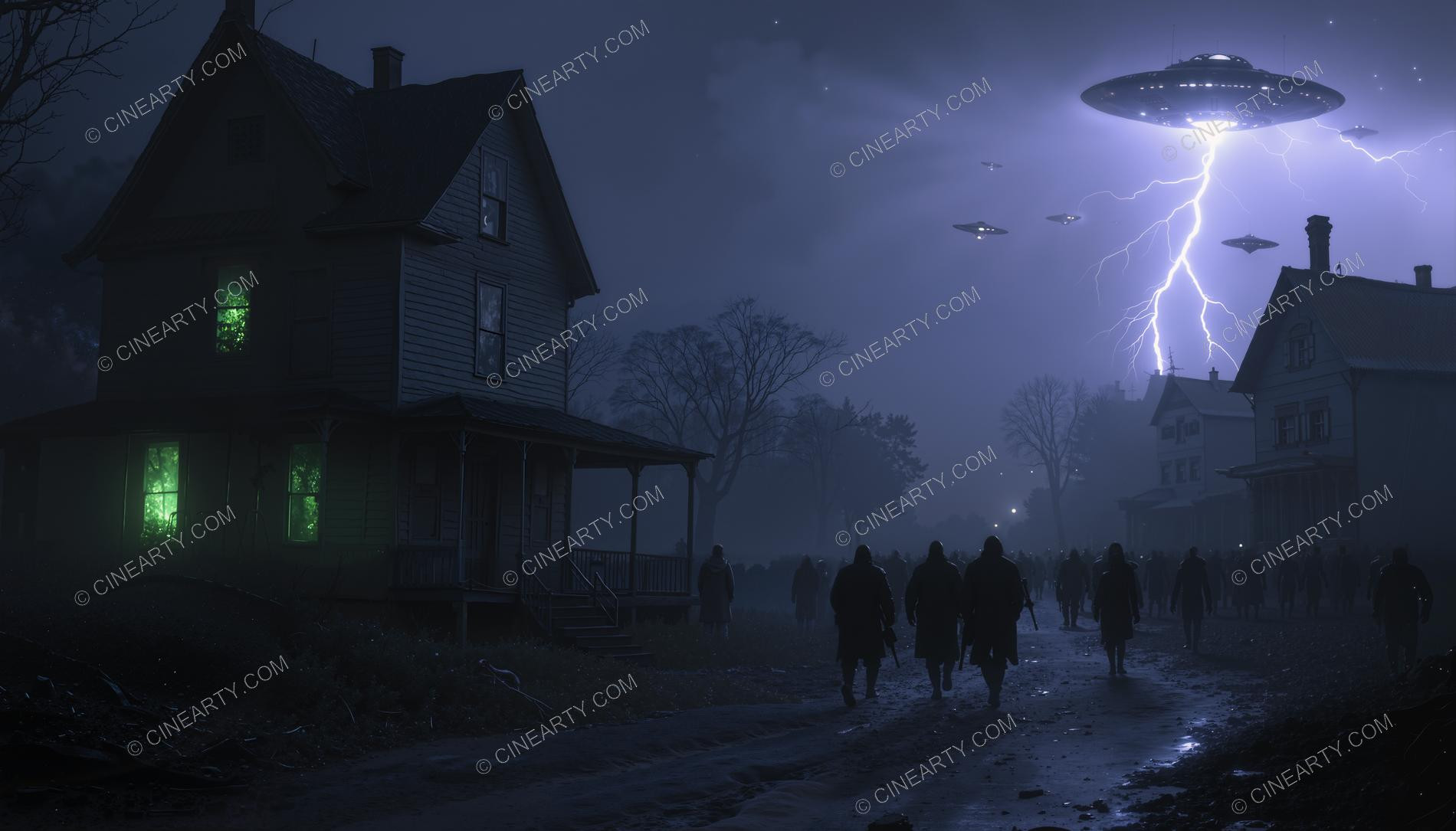 Alien Spaceship in the Middle Ages 49799