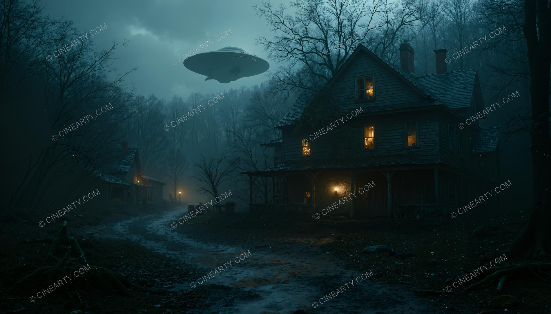Alien Spaceship in the Middle Ages 83052