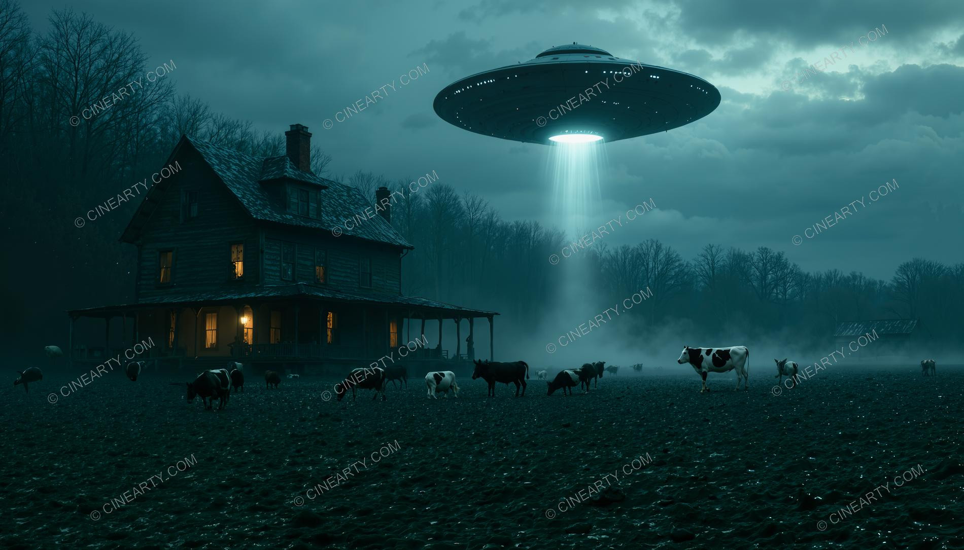 Alien Spaceship in the Middle Ages 95733