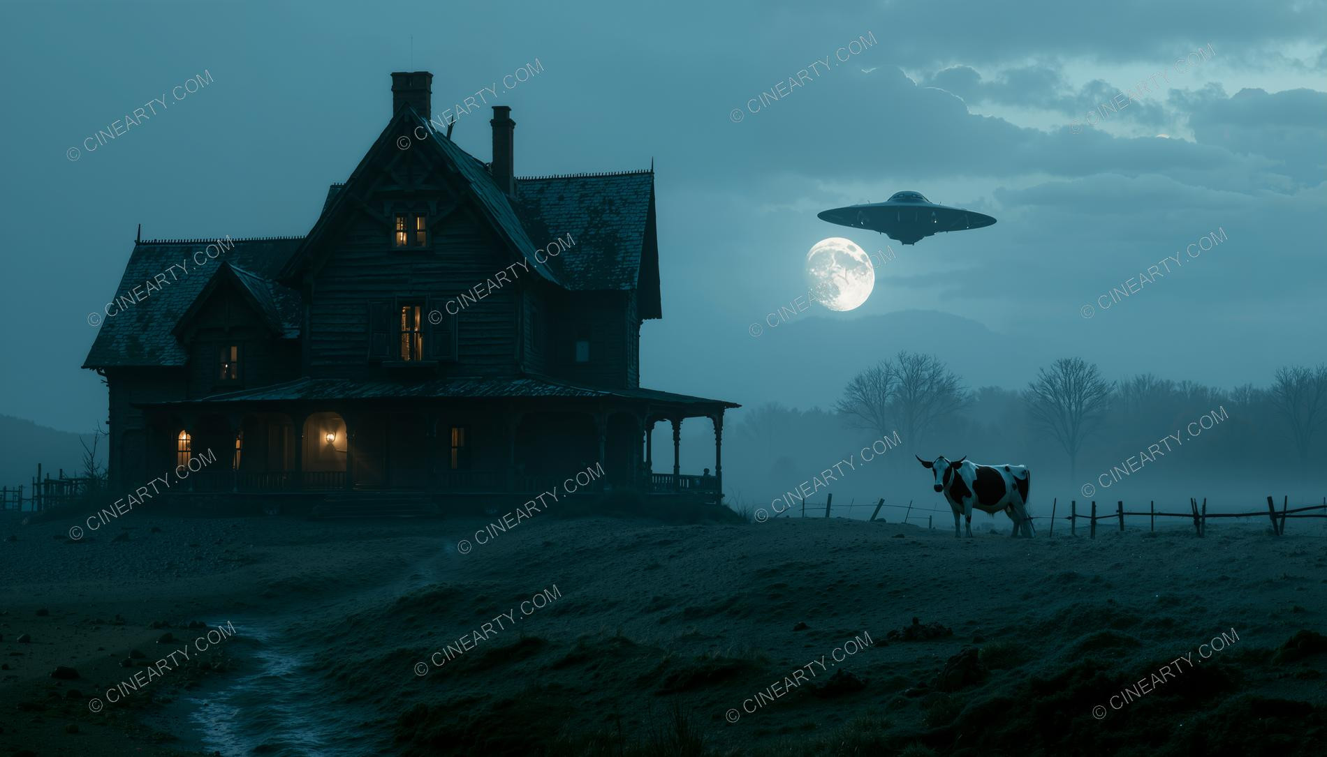 Alien Spaceship in the Middle Ages 25306