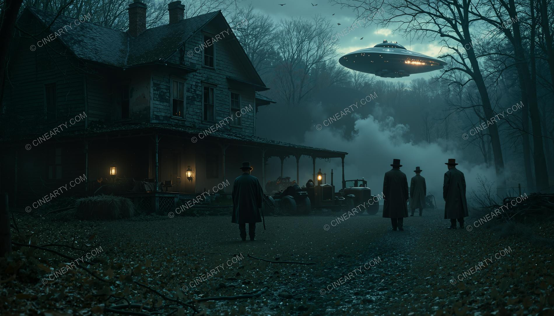 Flying Sauce  in the 19th Century 34380