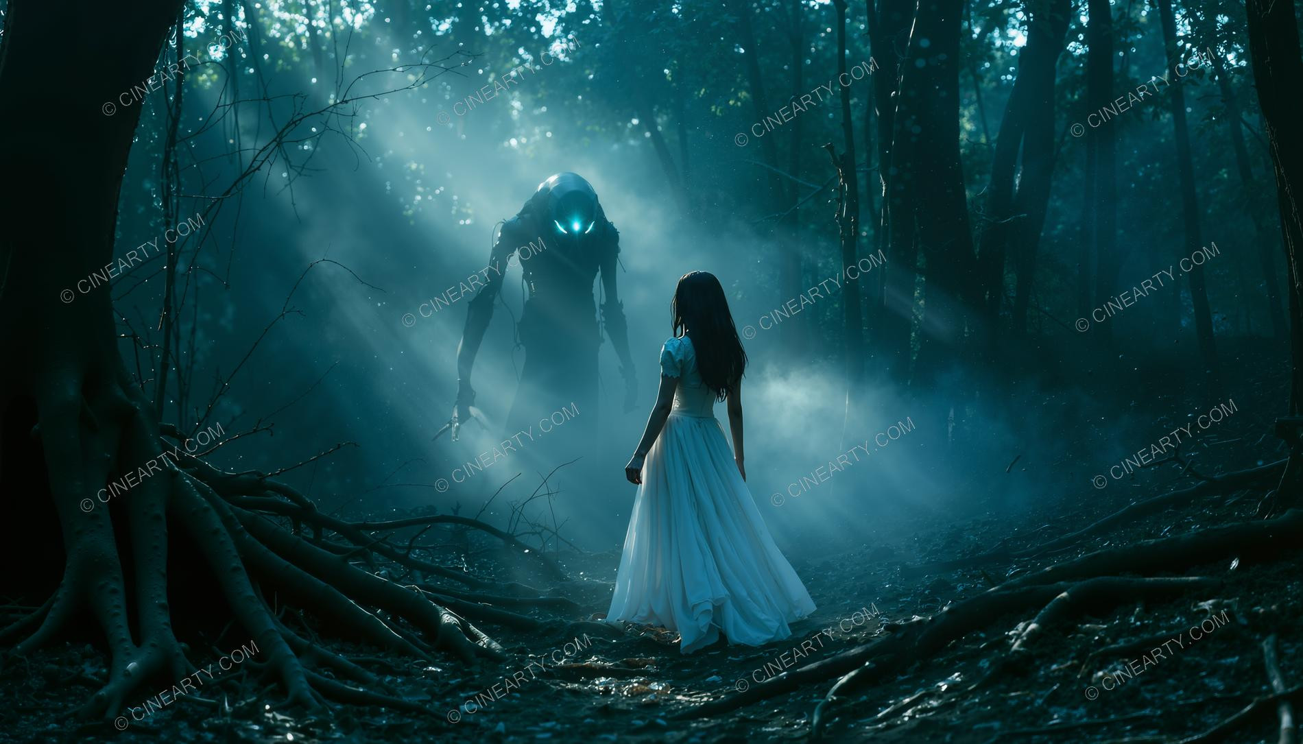 Medieval Young Girl Meets Alien 15436