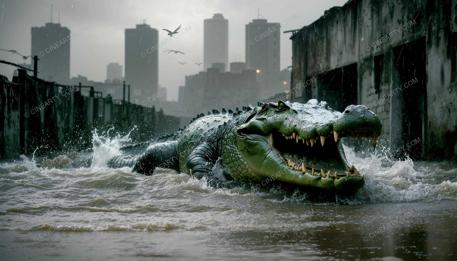 Alligators in the city 04690