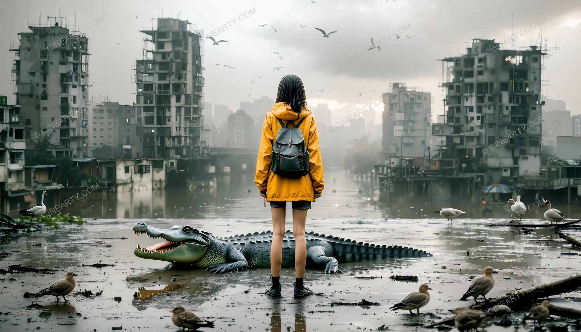 Alligators in the city 10523