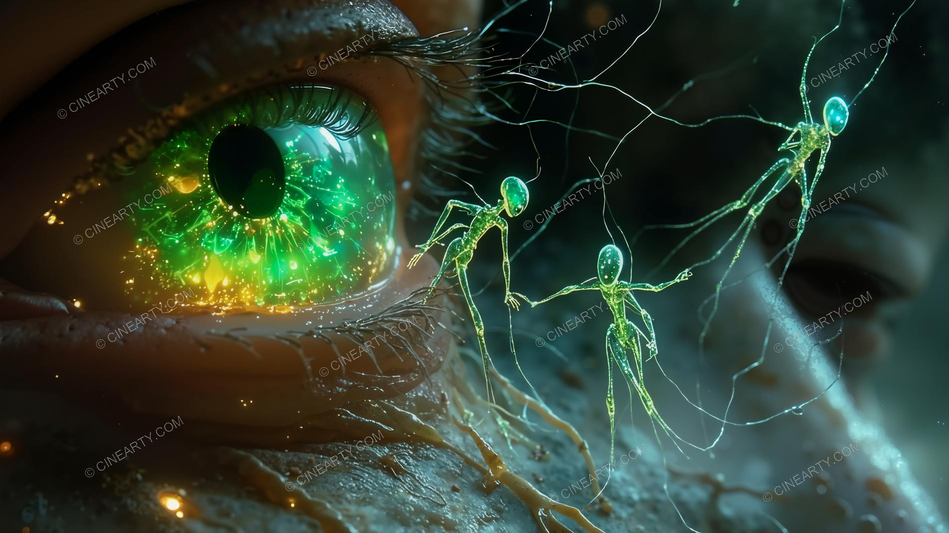 Close-Up view of Infected Eye 05780