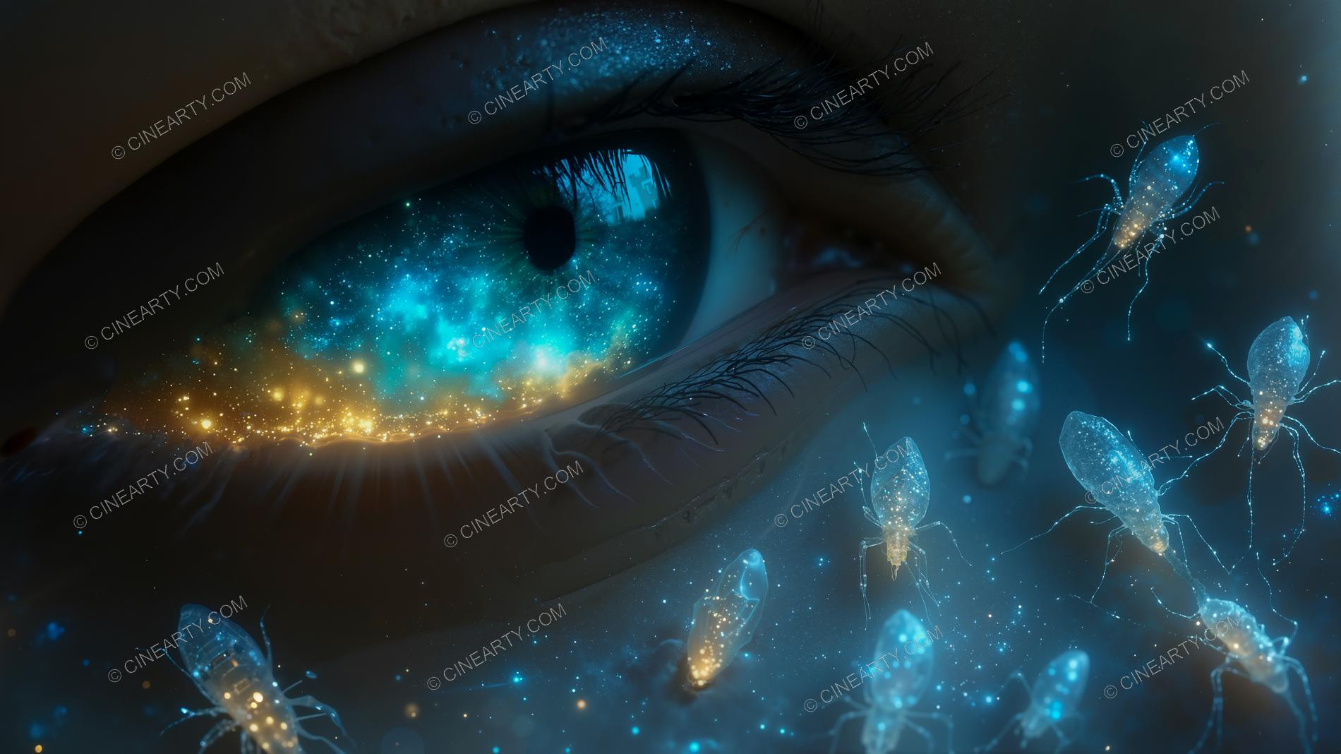 Close-Up view of Infected Eye 29551