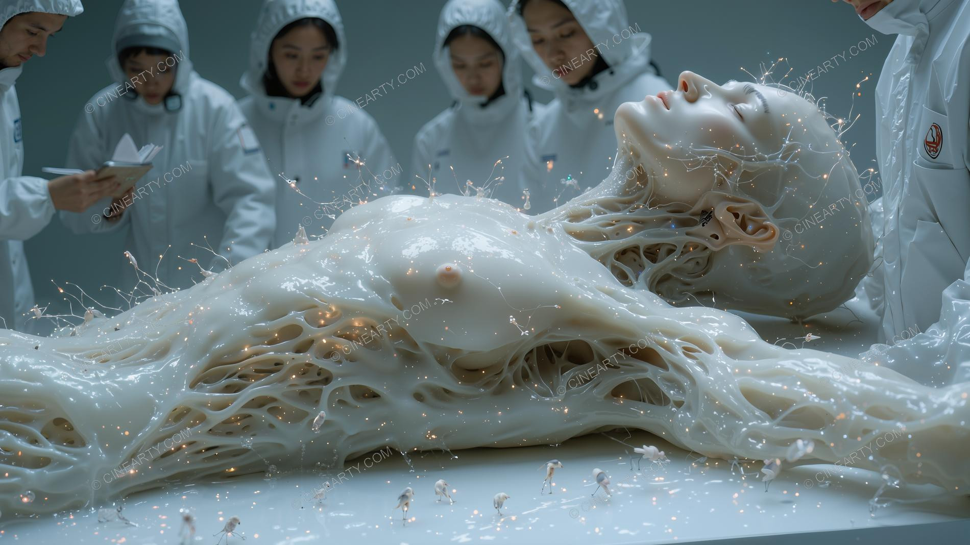 Infected Human in the Hospital 40270