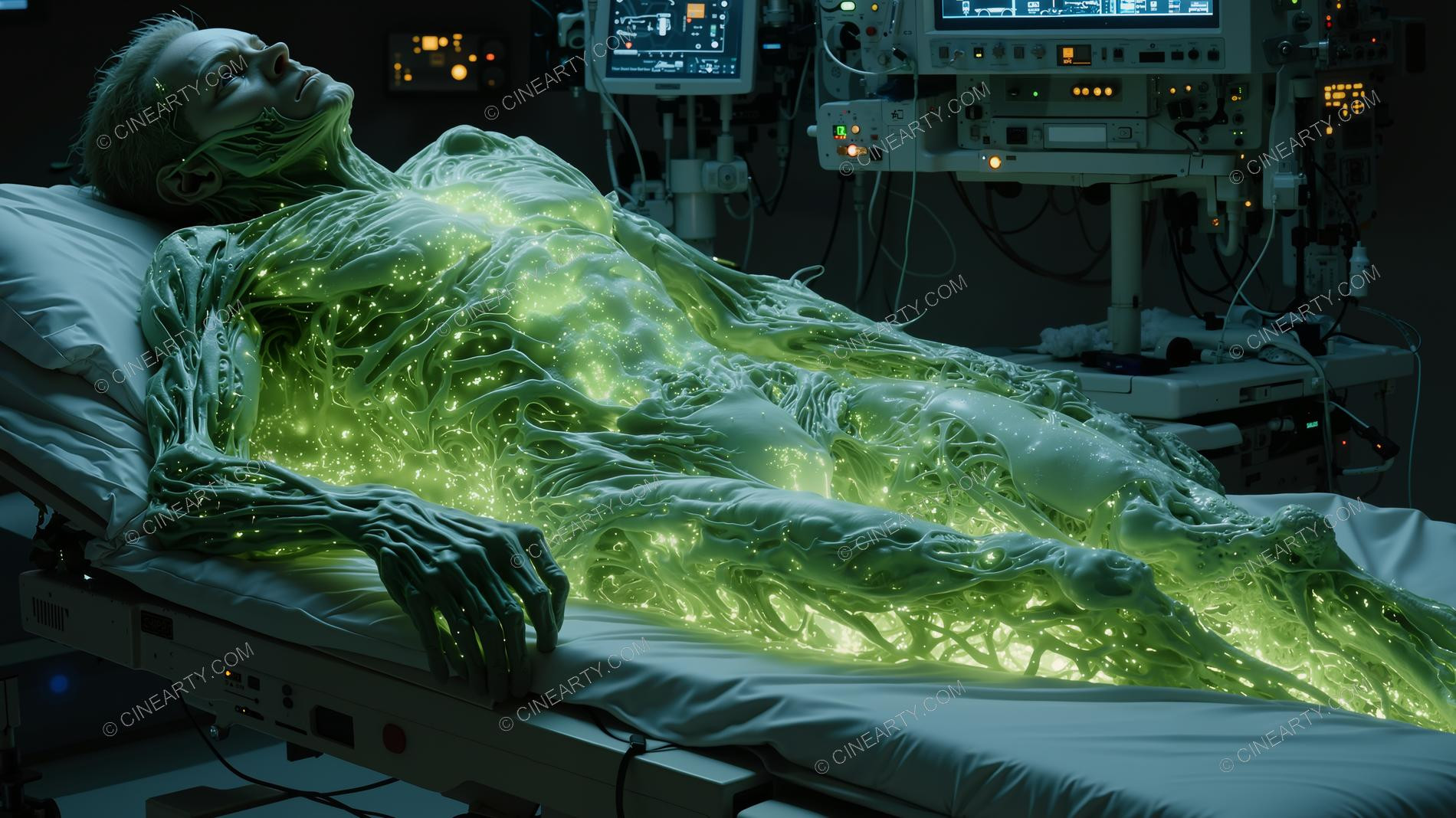 Infected Human in the Hospital 57400