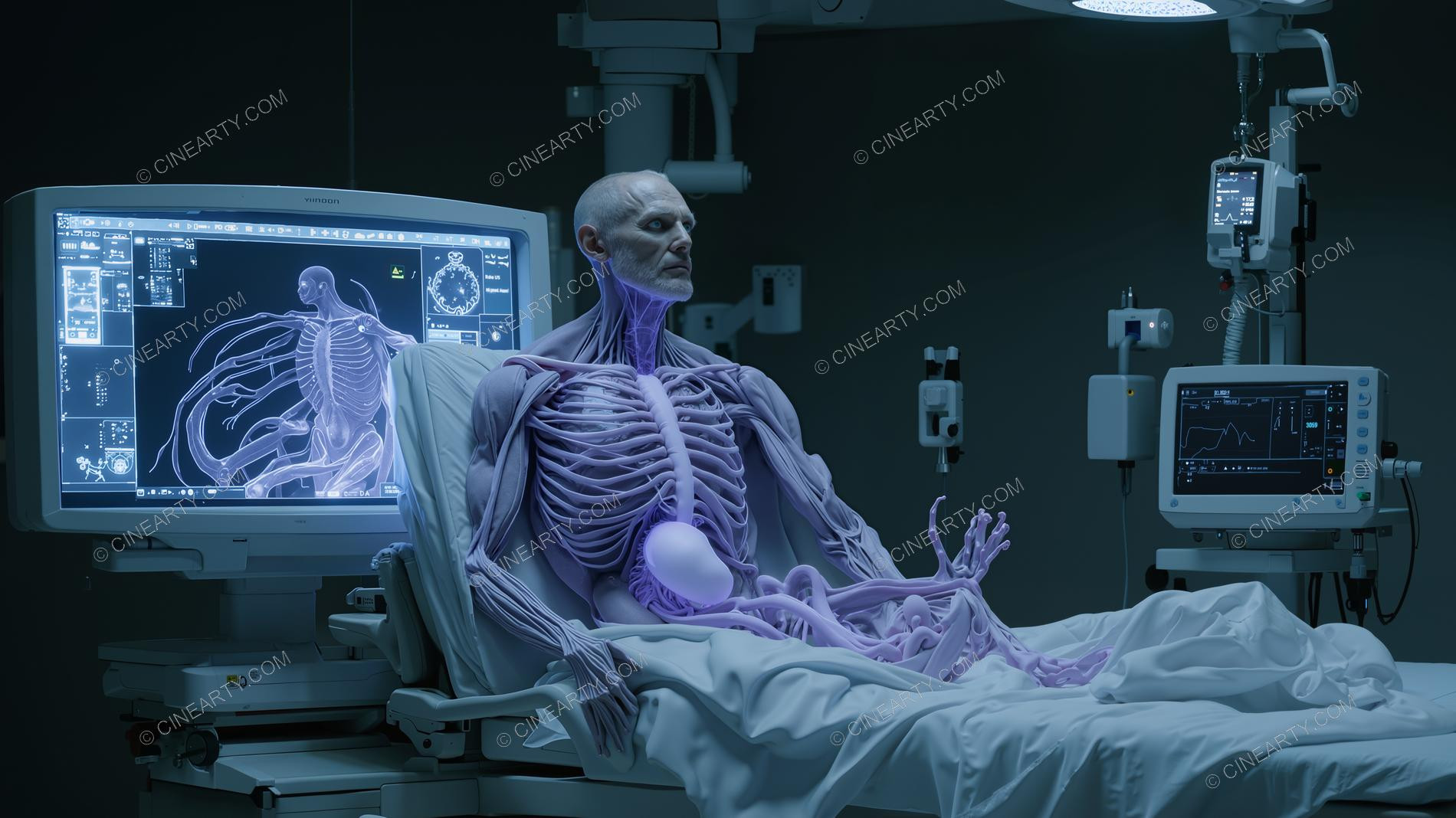 Infected Human in the Hospital 50629