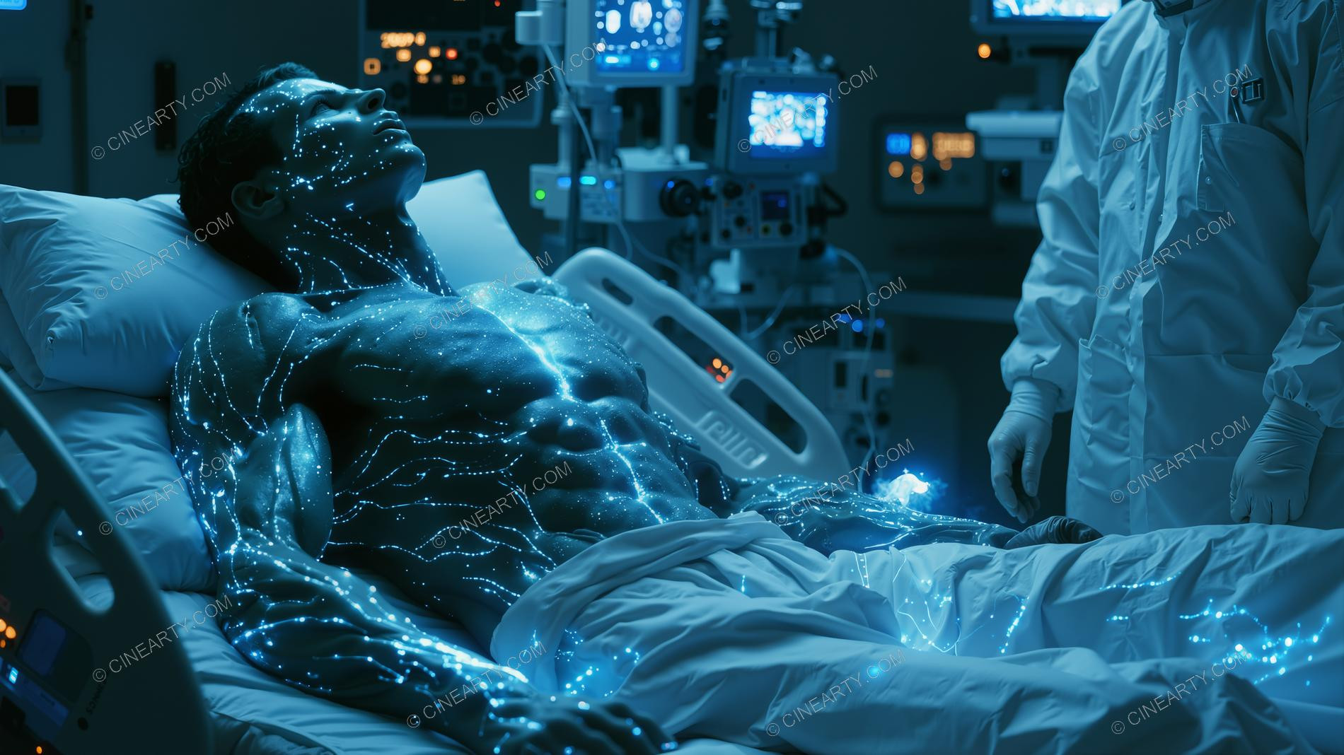 Infected Human in the Hospital 07426