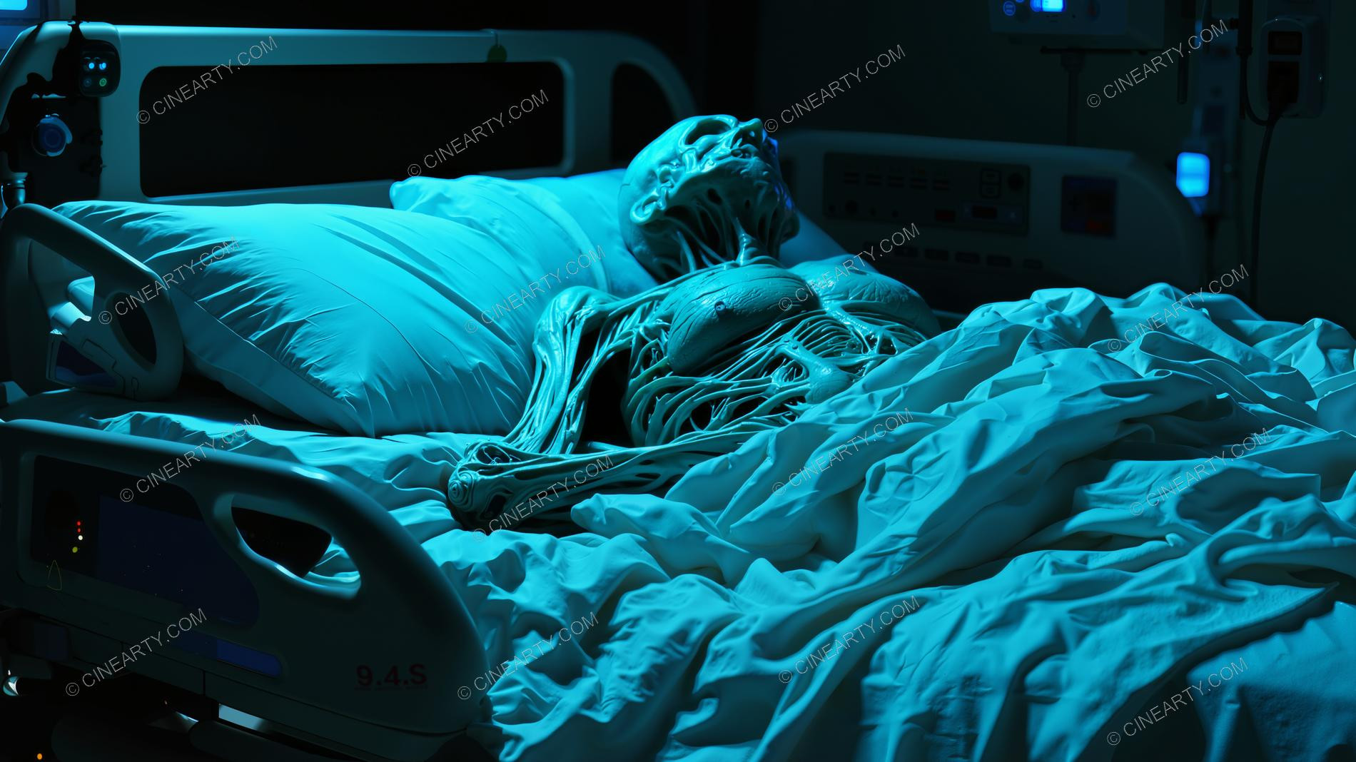 Infected Human in the Hospital 81530