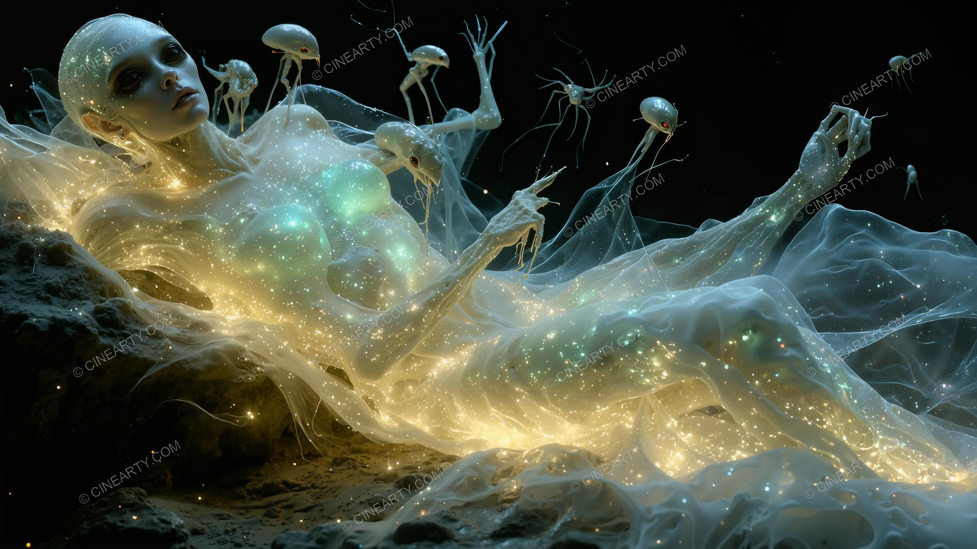 Mutation cause by Small Alien Creatures 93012