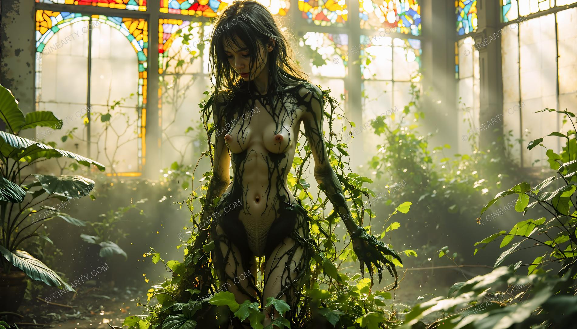 Forest Nymphs in Castle 04303