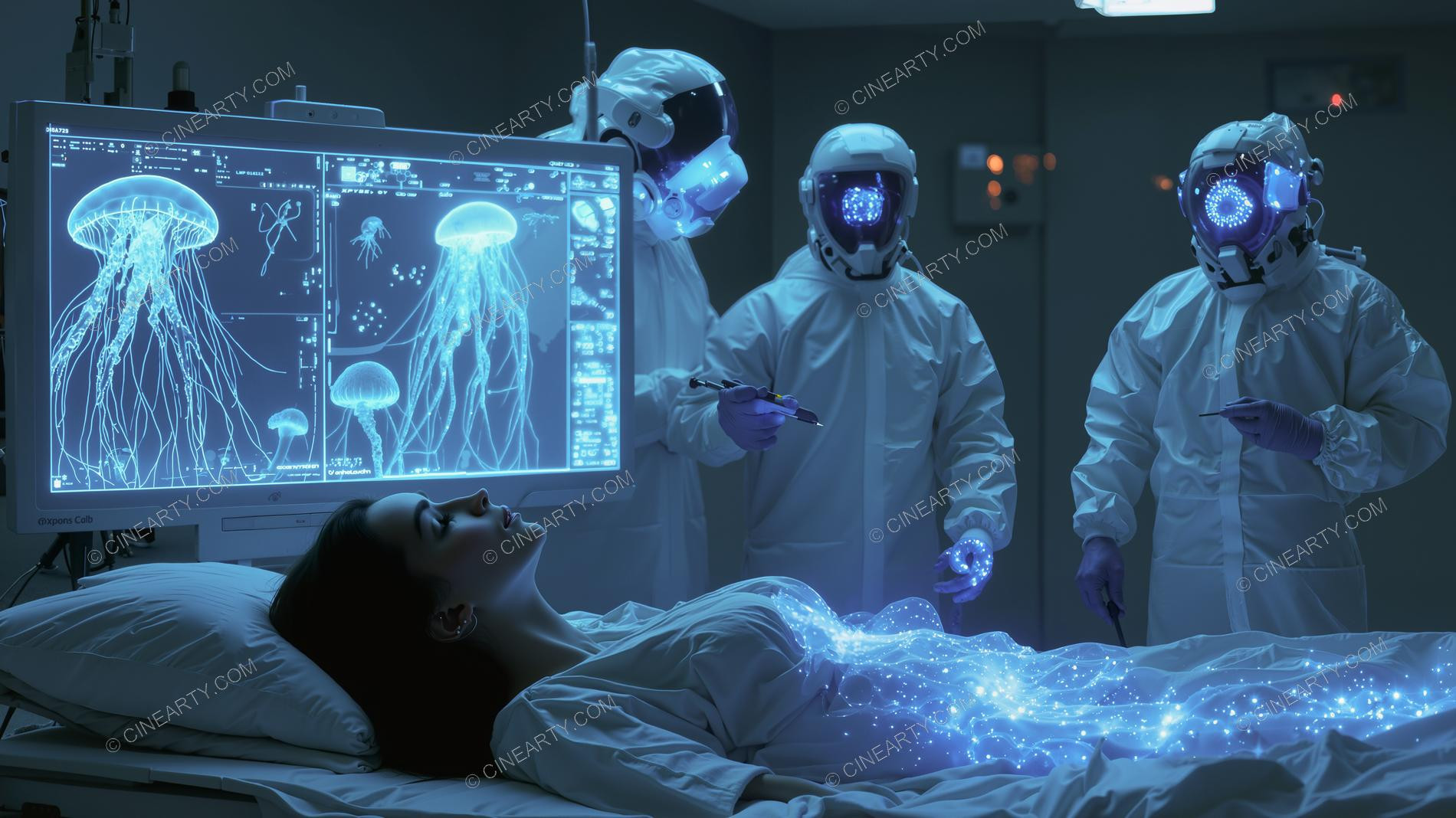 Scientific Team at the Bedside 05831