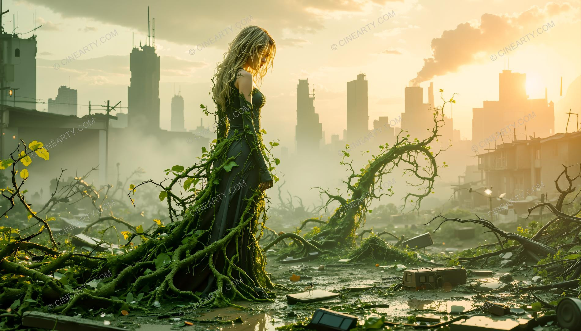 Cities are Overrun by Mutant Plants 05068