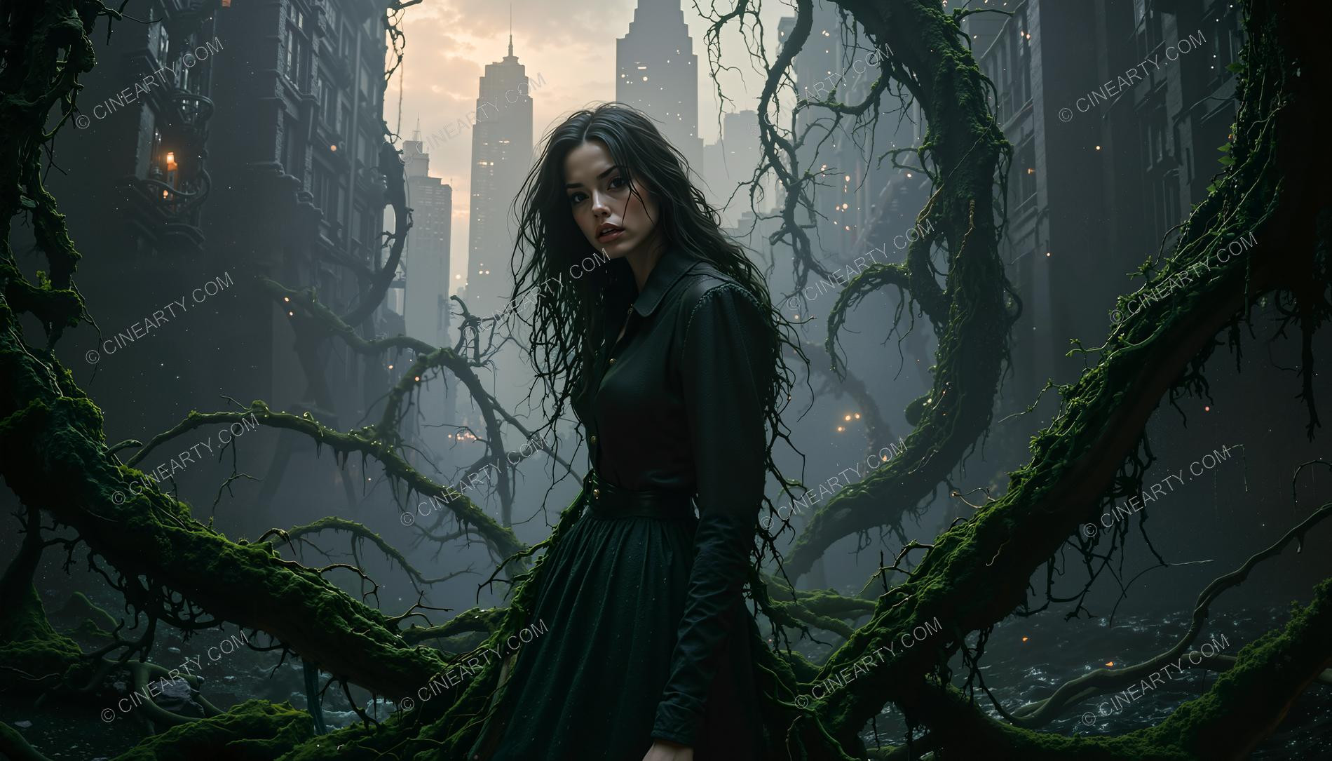 Cities are Overrun by Mutant Plants 64092