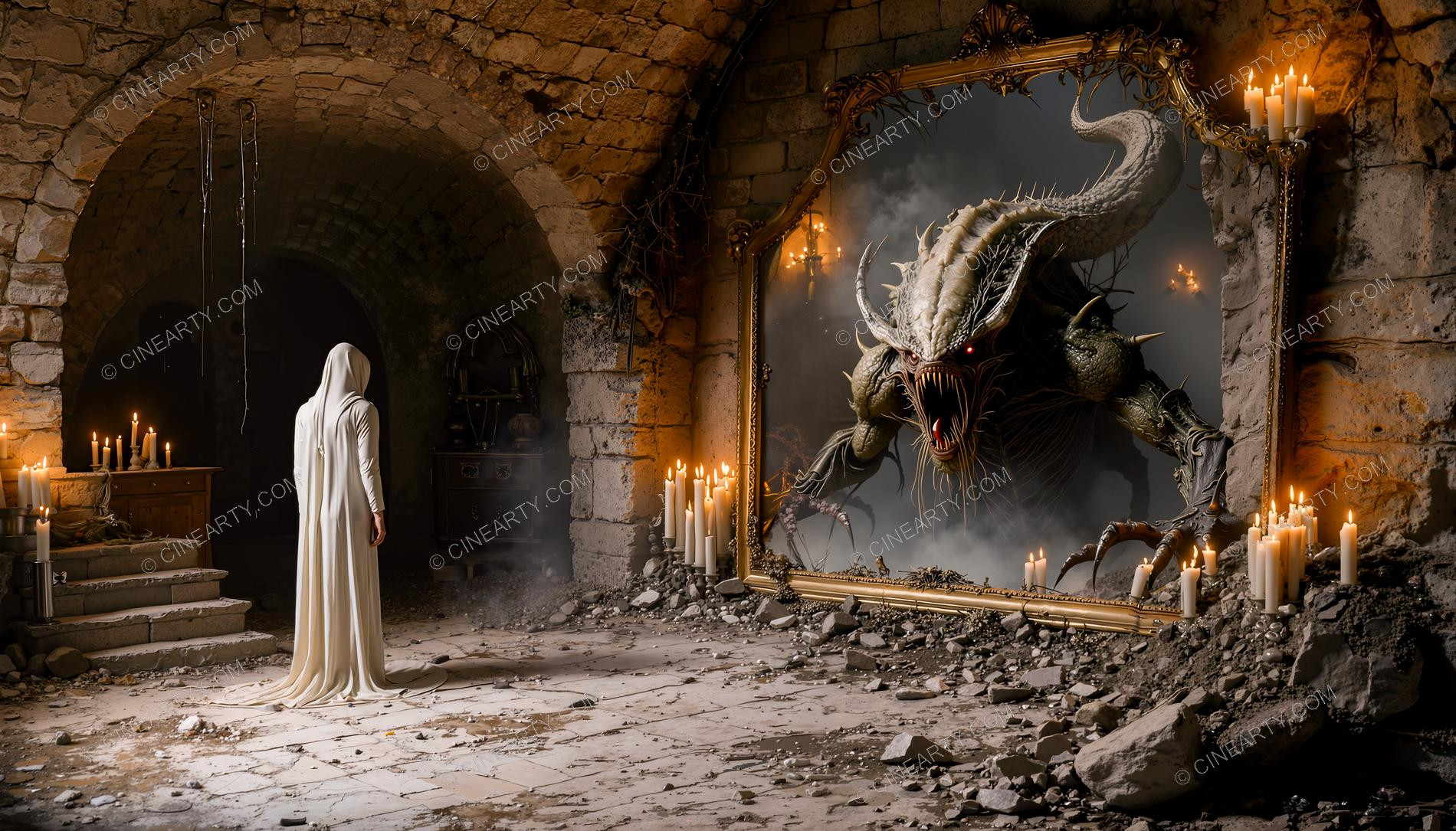 Ghosts-Monsters in Mirror 43340