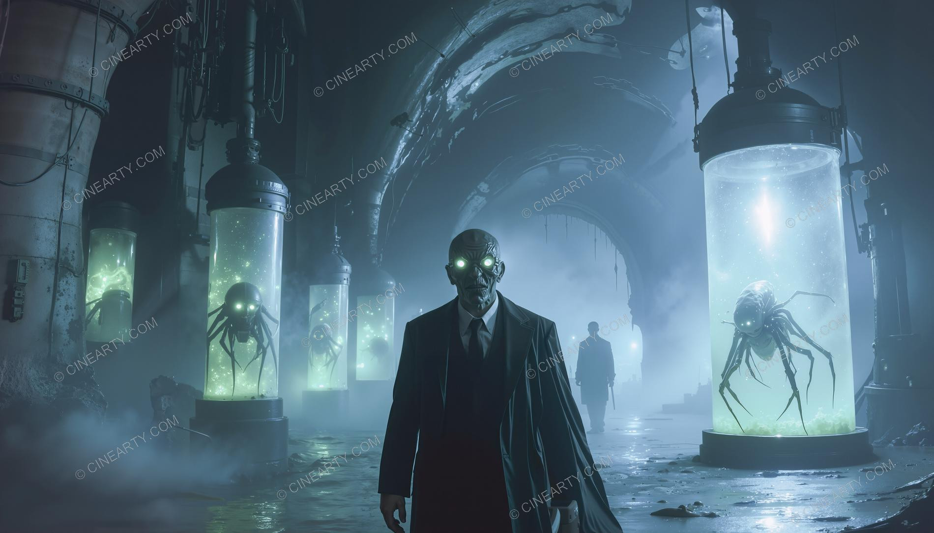 Initial Zombie Virus Leak in the Laboratory 37758