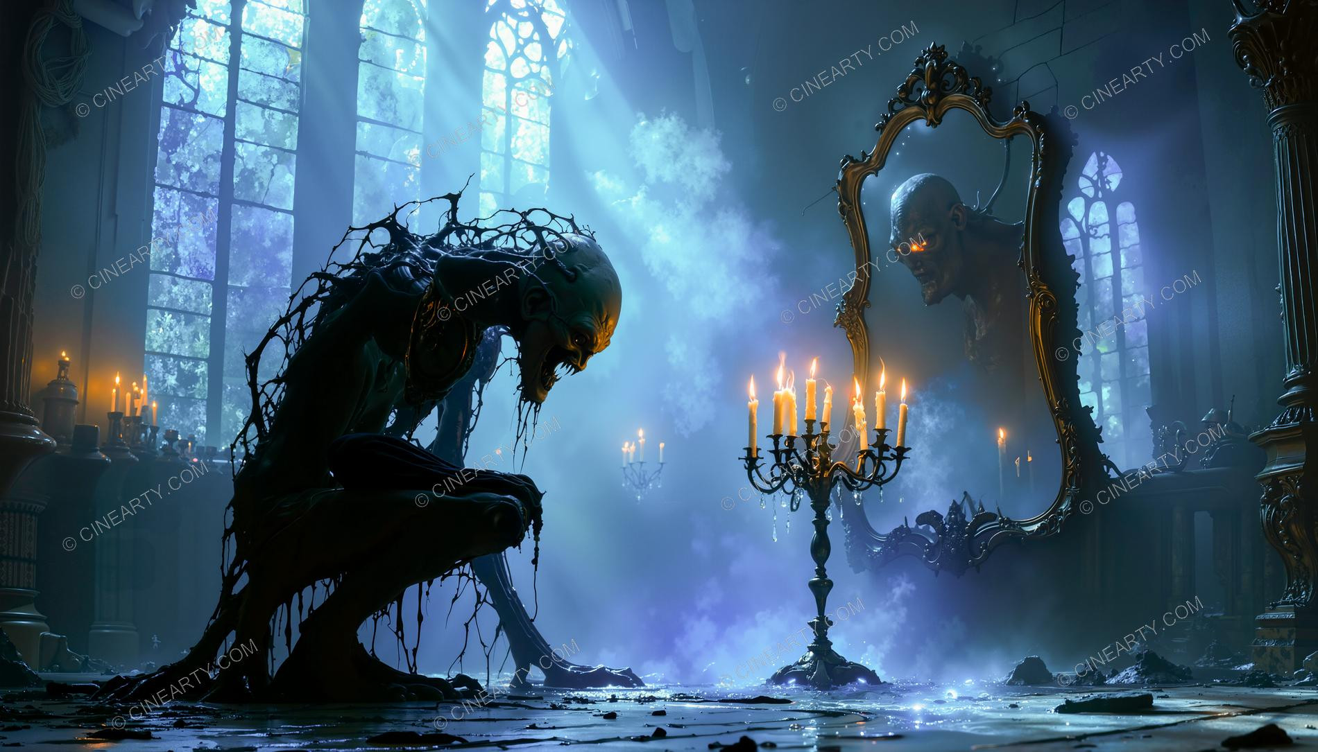 Ghosts-Monsters in Mirror 29674