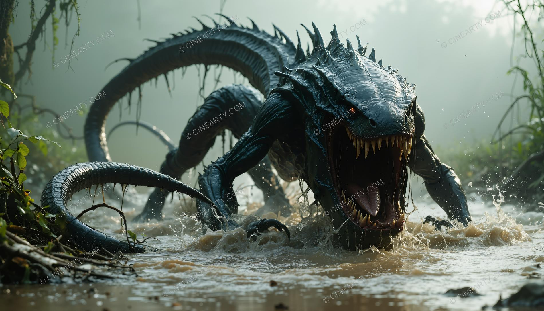 Giant Predatory Lizard 69923