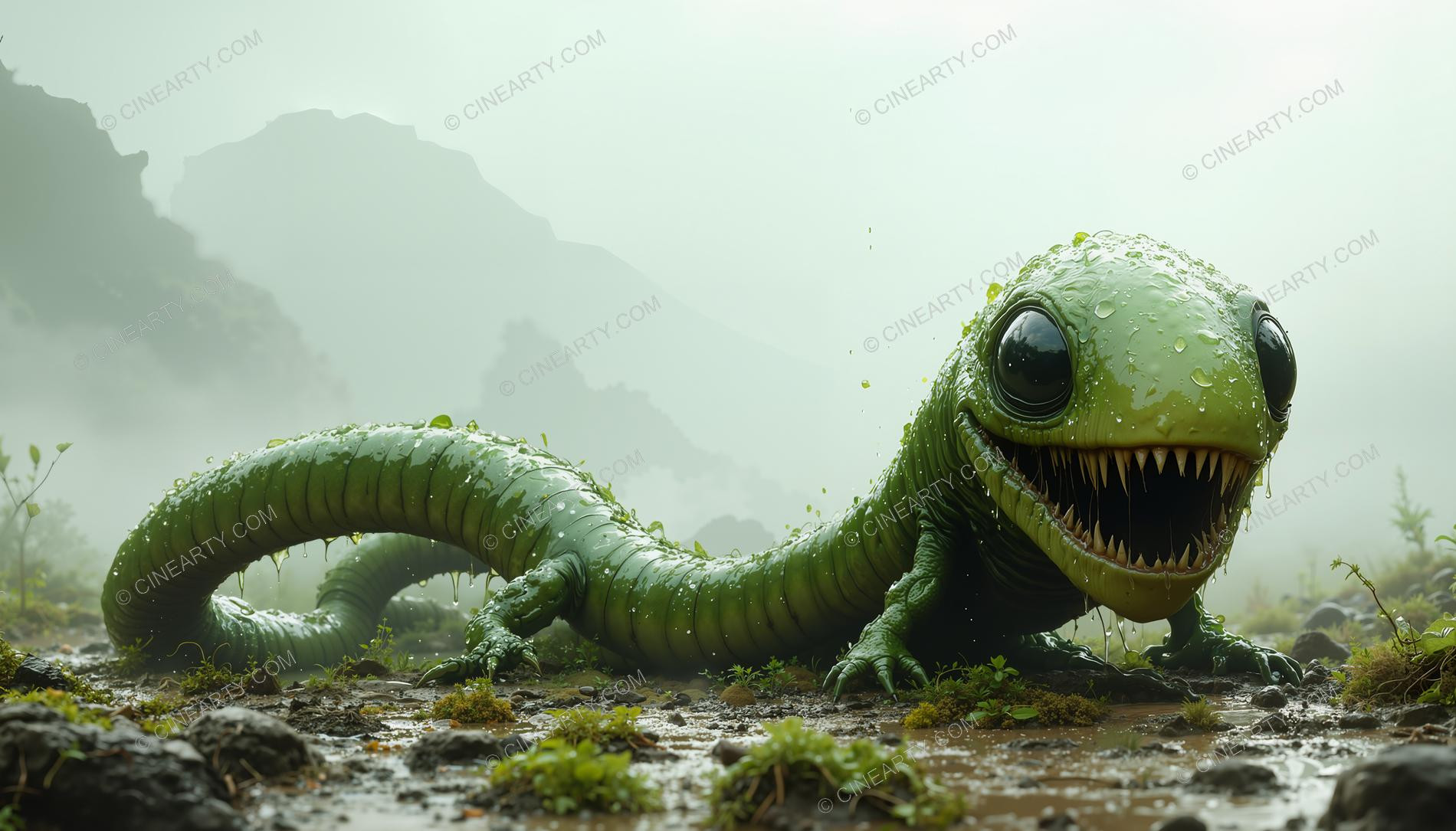 Giant Slippery Creatures and Men 29534