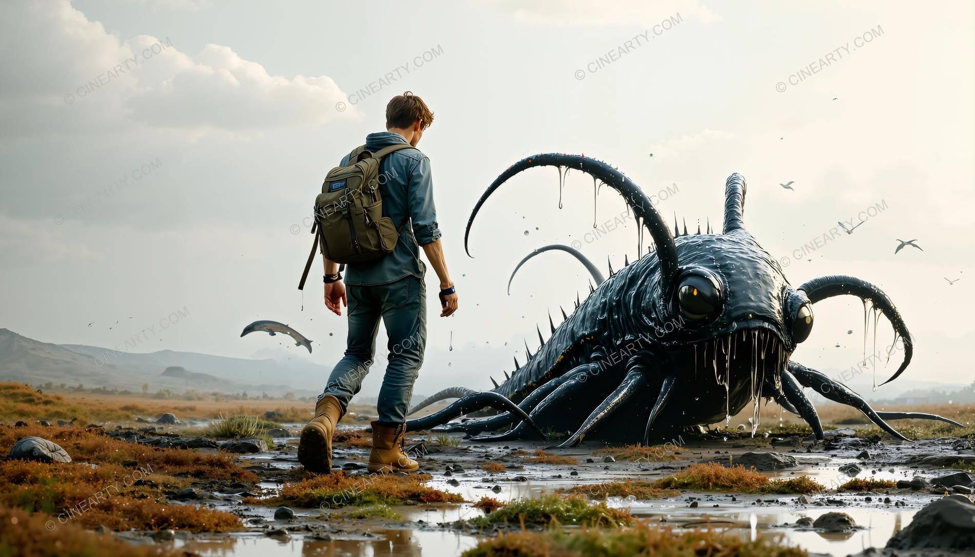 Giant Slippery Creatures and Men 17561