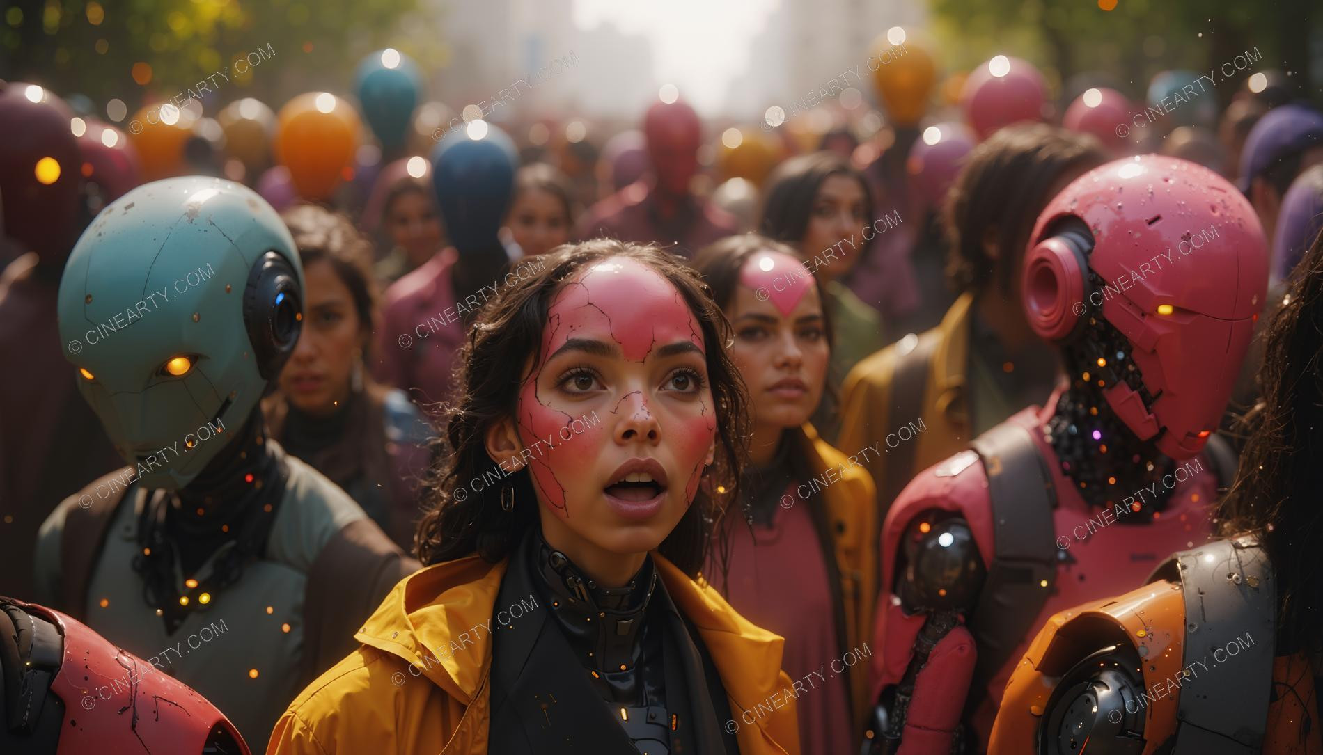 Small Android Girl 35899