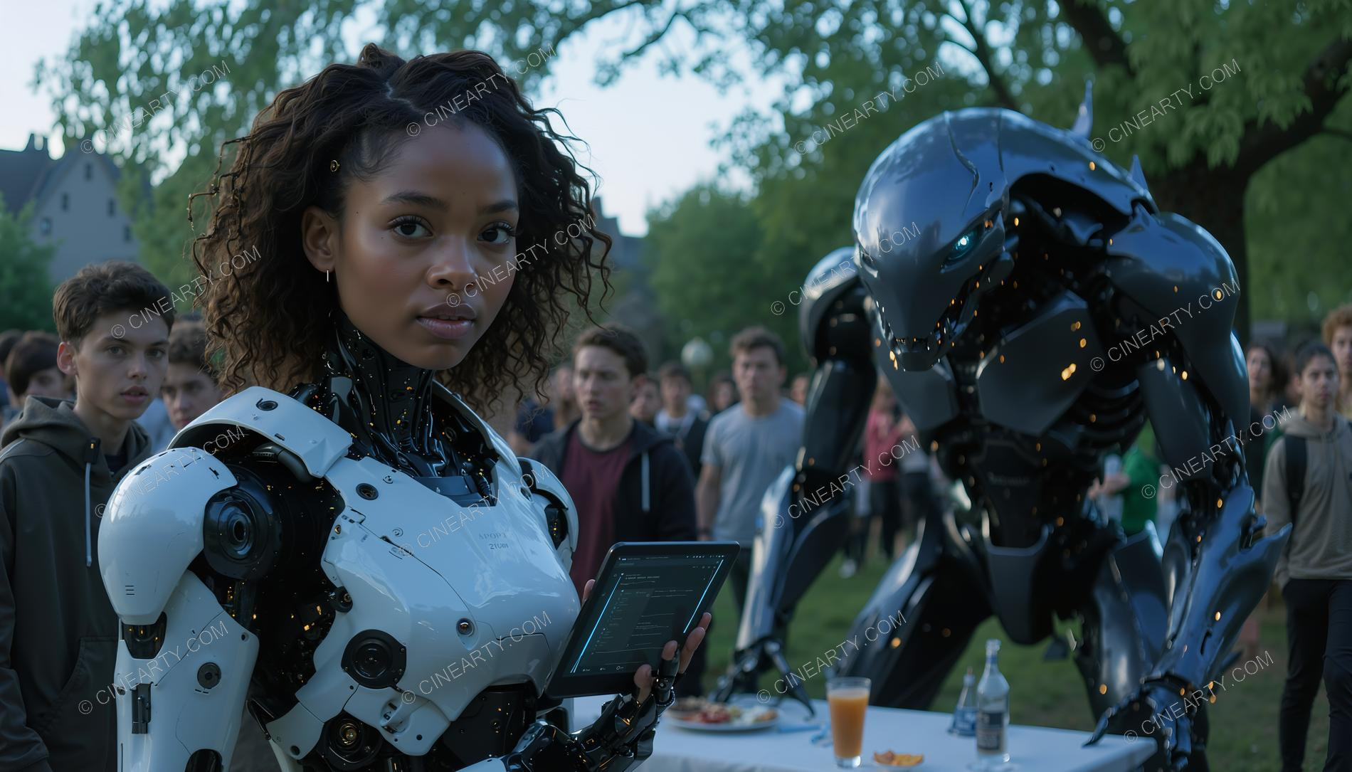 Small Android Girl 86263