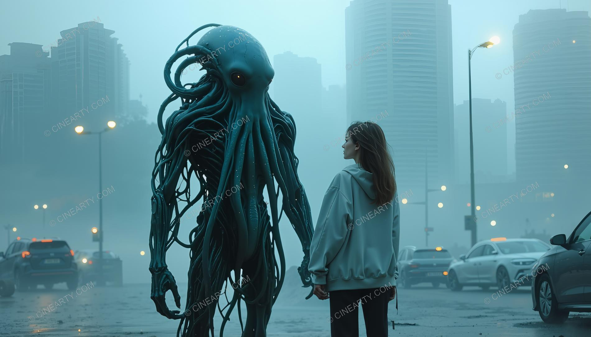 Octopus-Headed Chimeras Assimilated into Society 33003