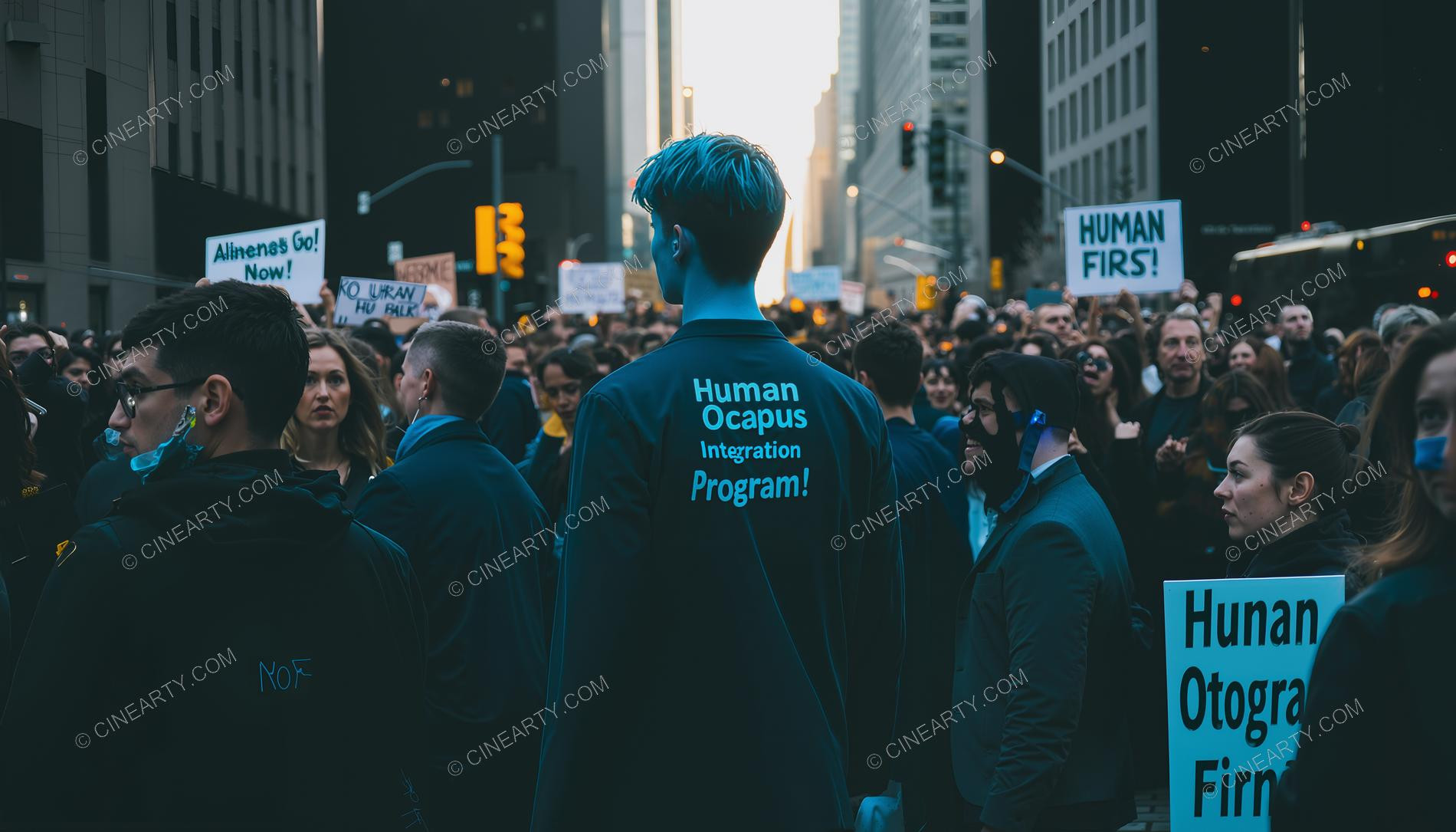 Octopus-Headed Chimeras Assimilated into Society 53750